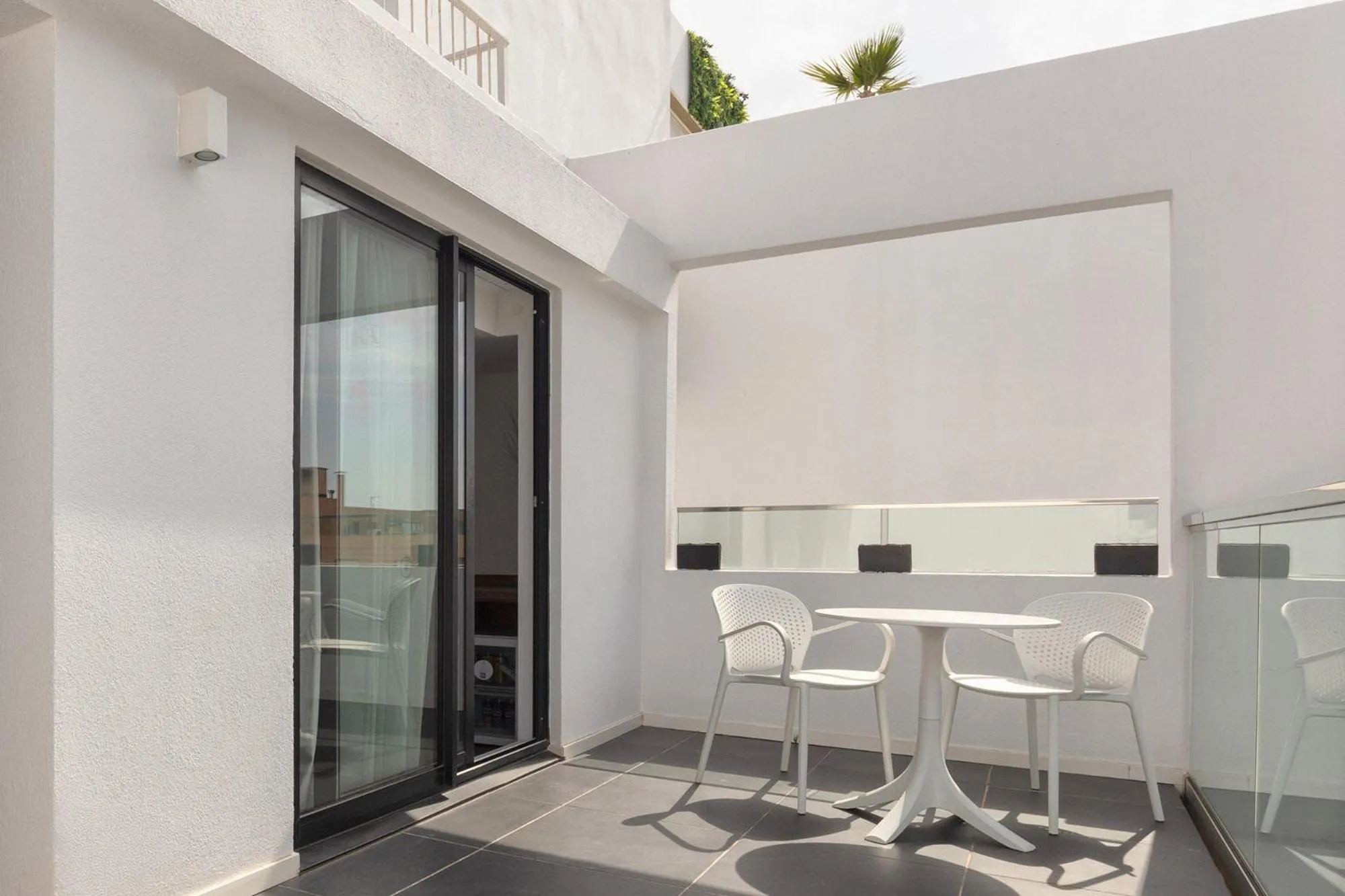 Balcony/Terrace in Eurostars Puerto de Ibiza