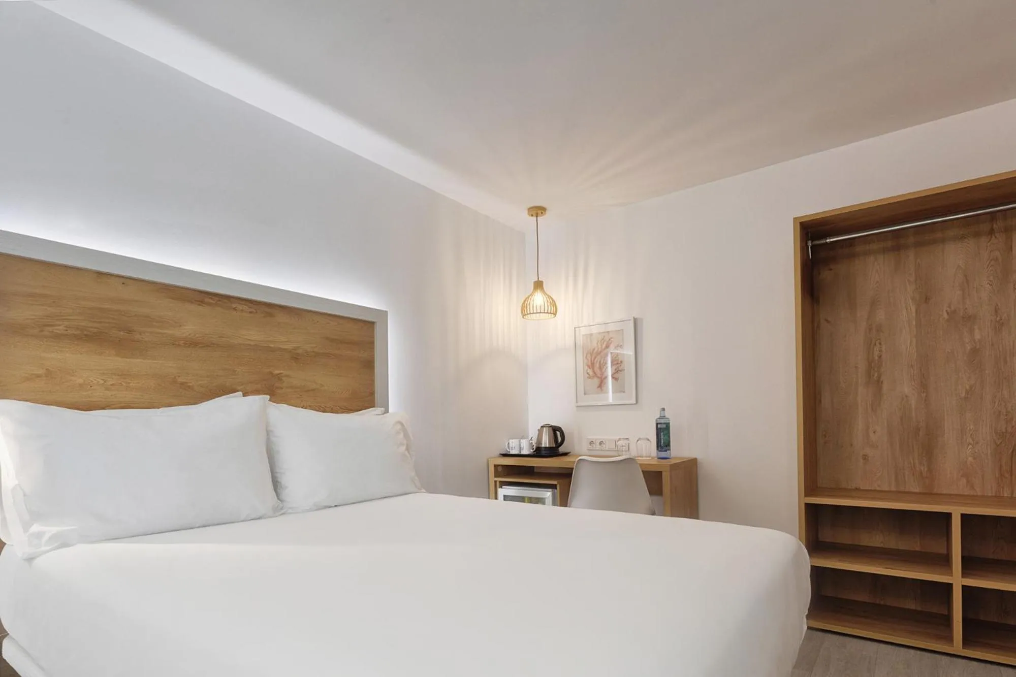 Bed in Eurostars Puerto de Ibiza