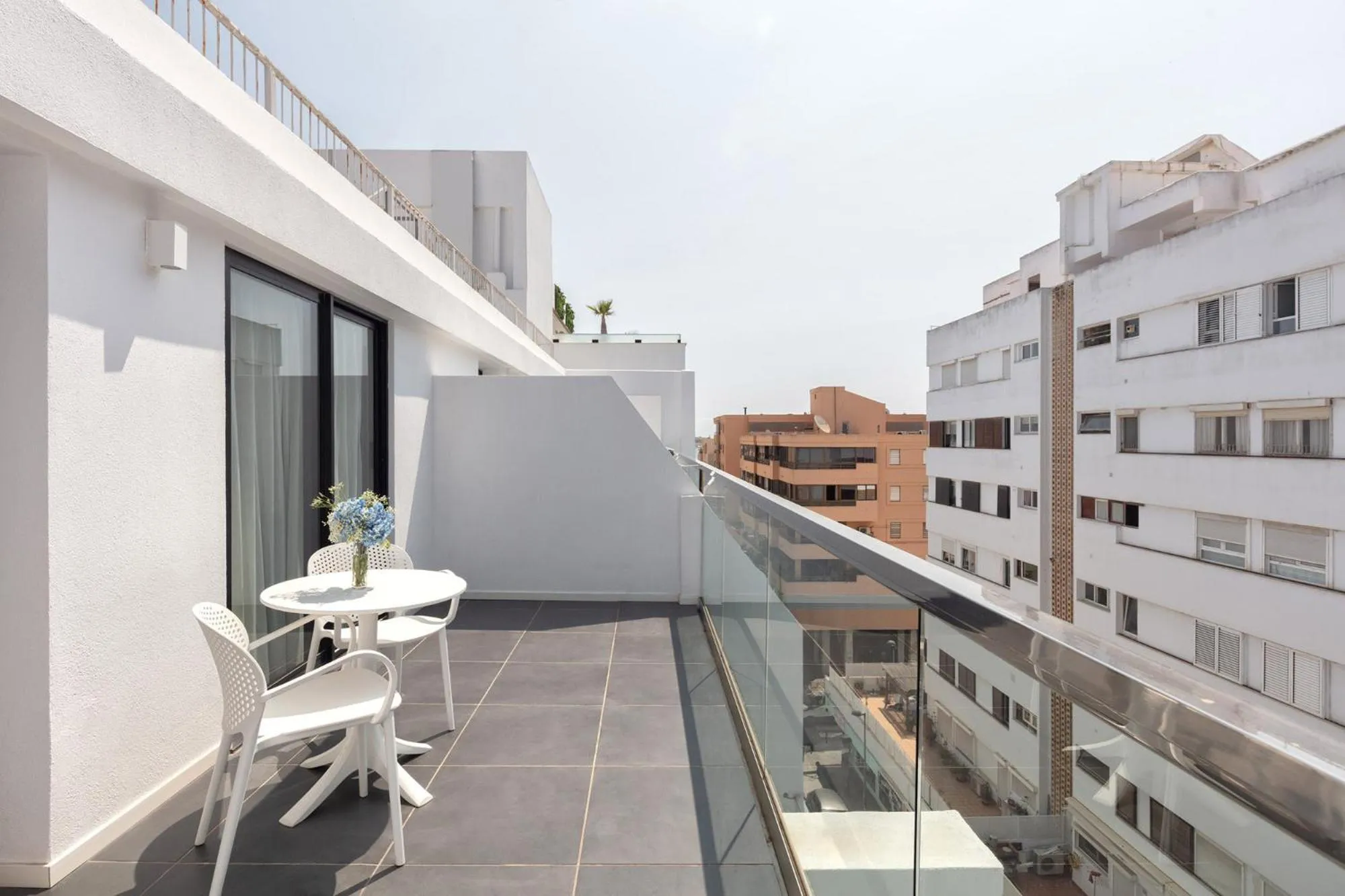 Balcony/Terrace in Eurostars Puerto de Ibiza