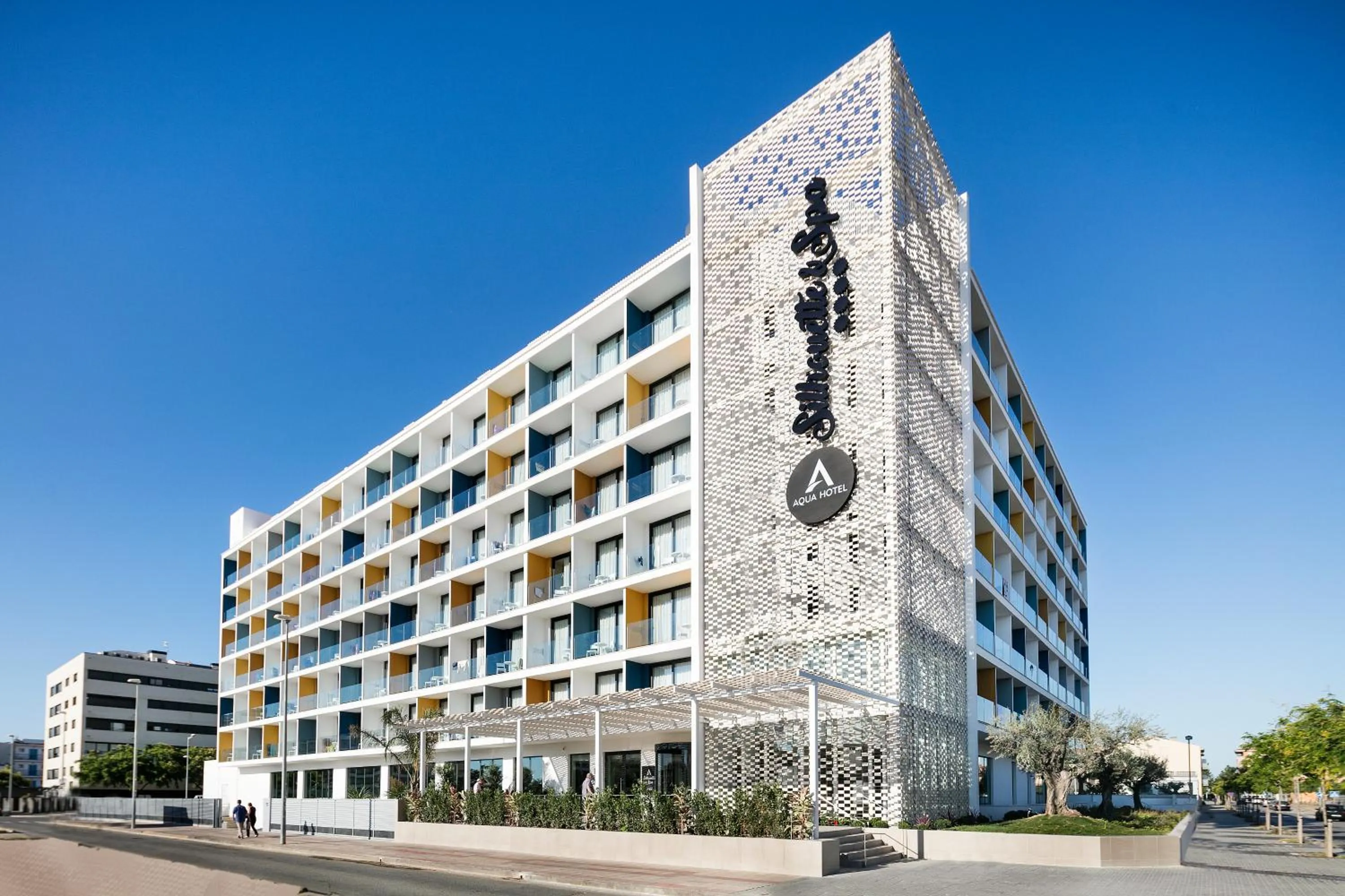 Facade/entrance in AQUA Hotel Silhouette & Spa - Adults Only