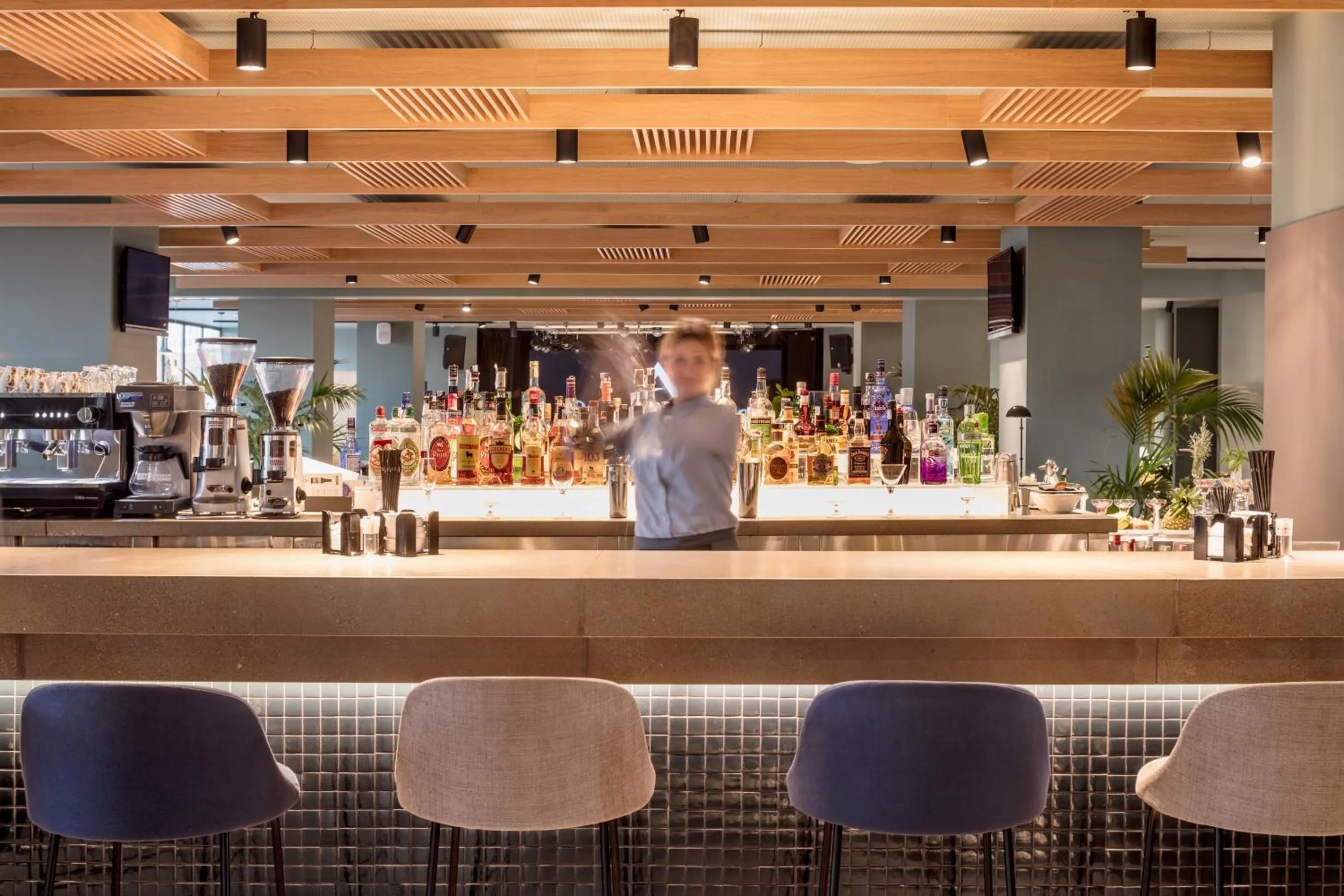 Lounge or bar in AQUA Hotel Silhouette & Spa - Adults Only