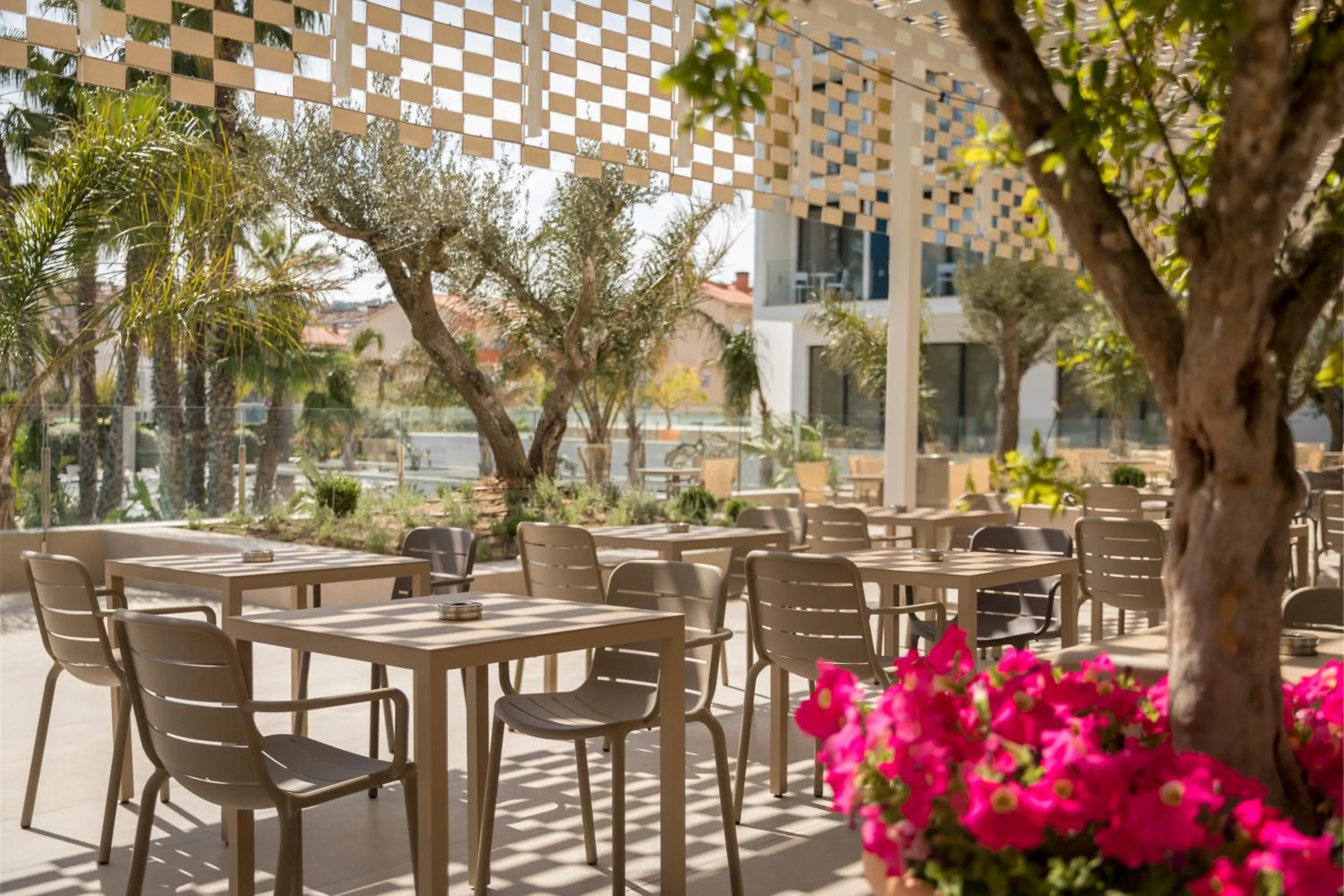 Balcony/Terrace in AQUA Hotel Silhouette & Spa - Adults Only