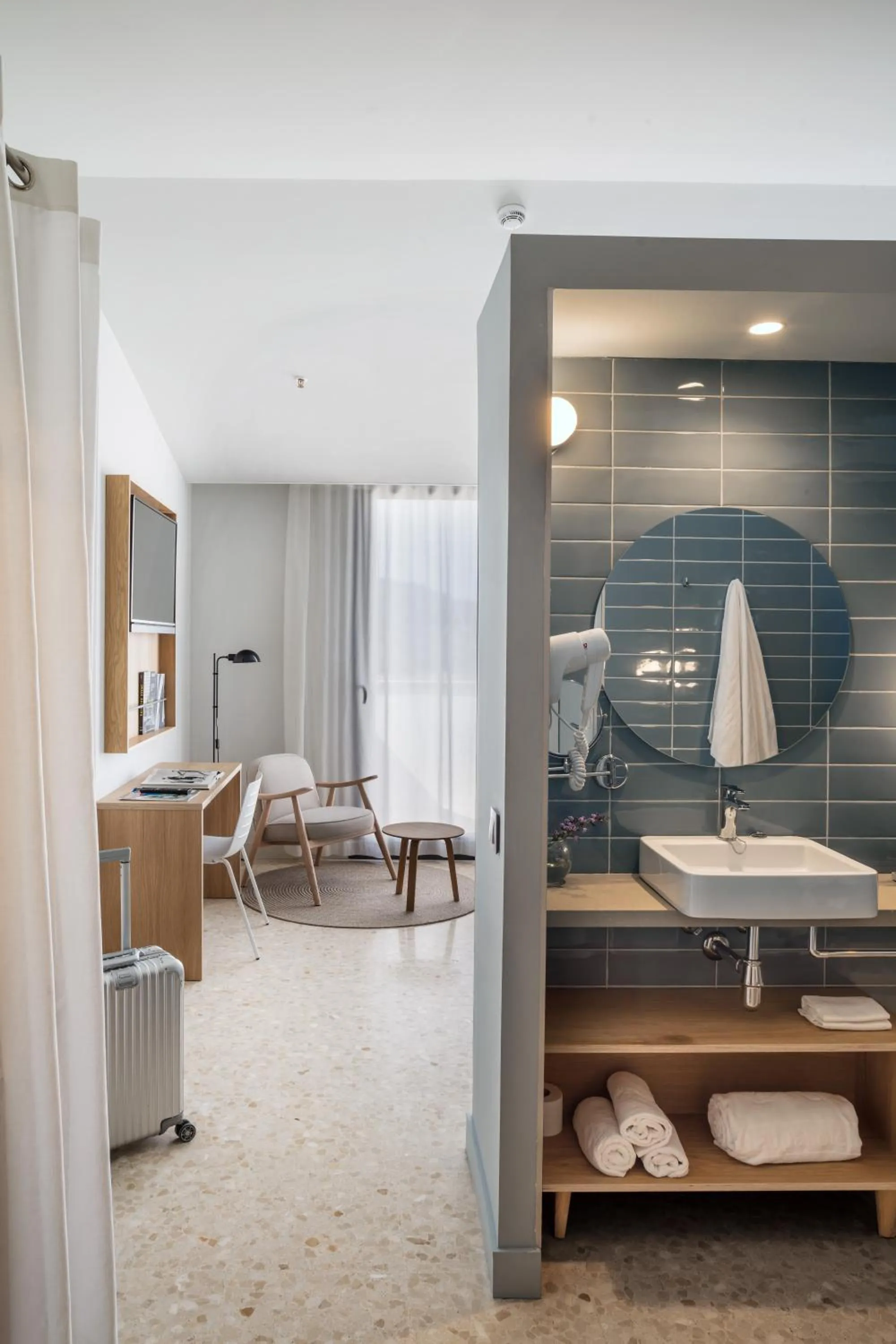 Photo of the whole room, Bed in AQUA Hotel Silhouette & Spa - Adults Only