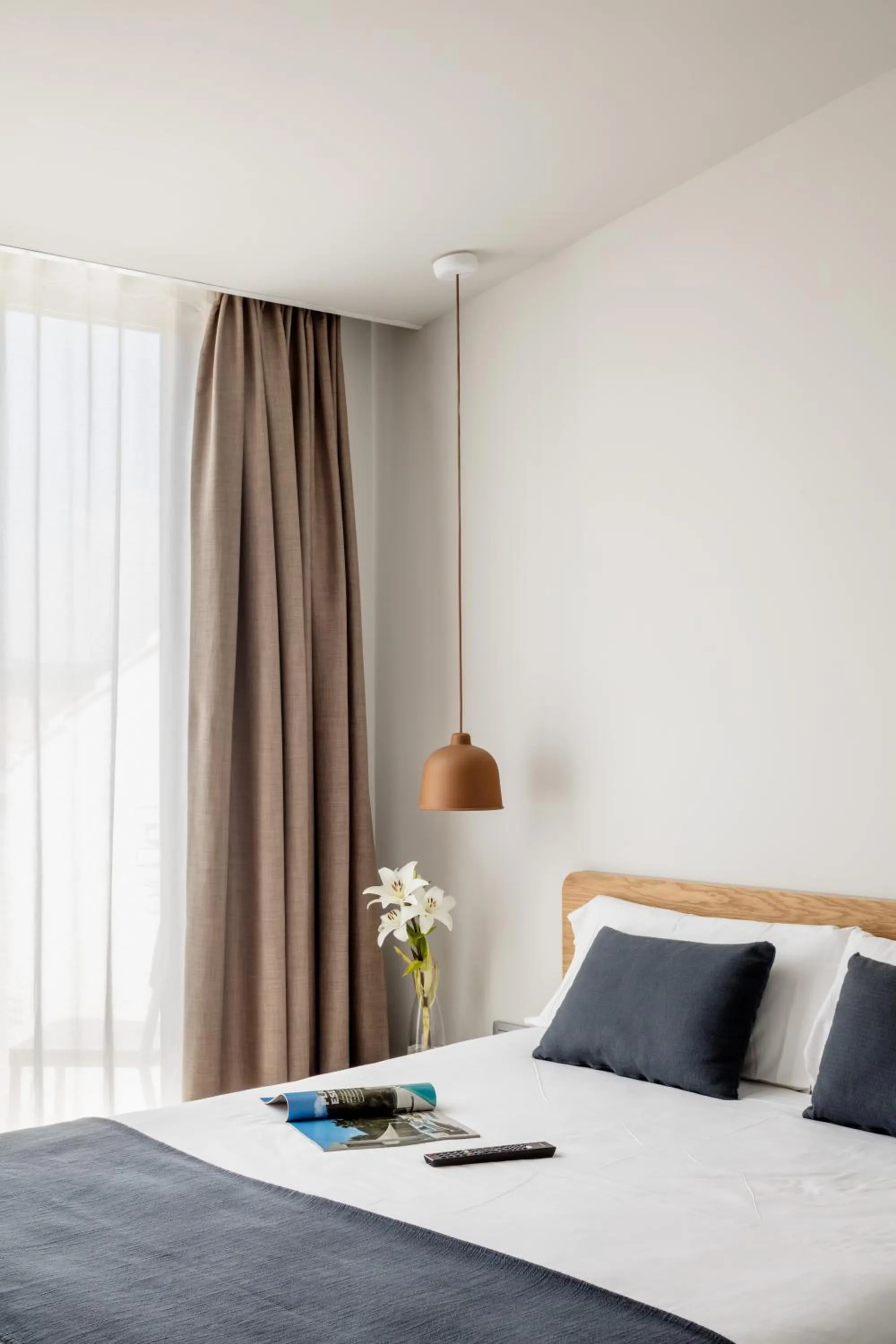 Bedroom, Bed in AQUA Hotel Silhouette & Spa - Adults Only