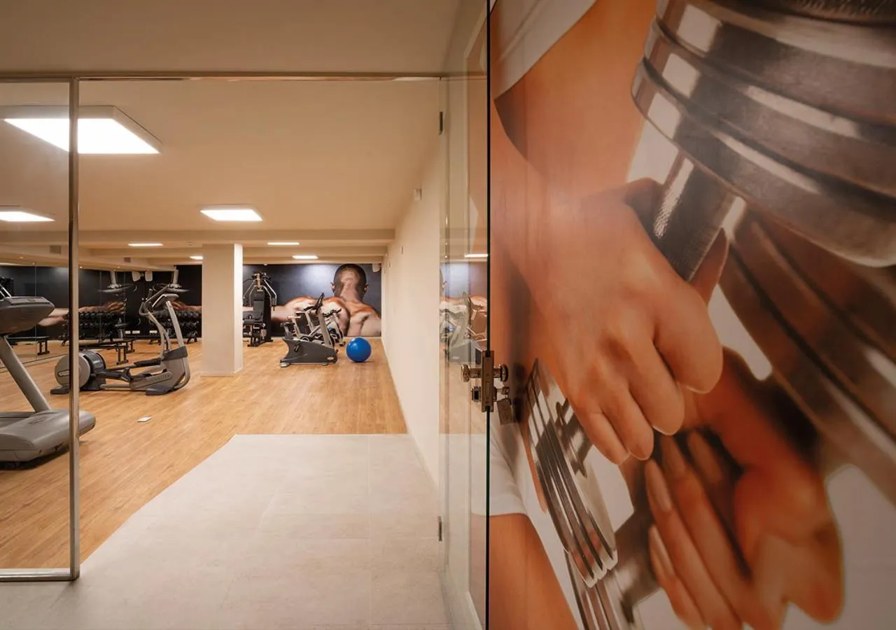 Fitness centre/facilities in AQUA Hotel Promenade & Spa 4Sup