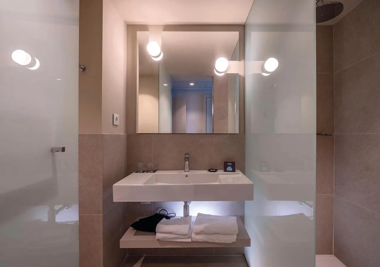Bathroom in AQUA Hotel Promenade & Spa 4Sup