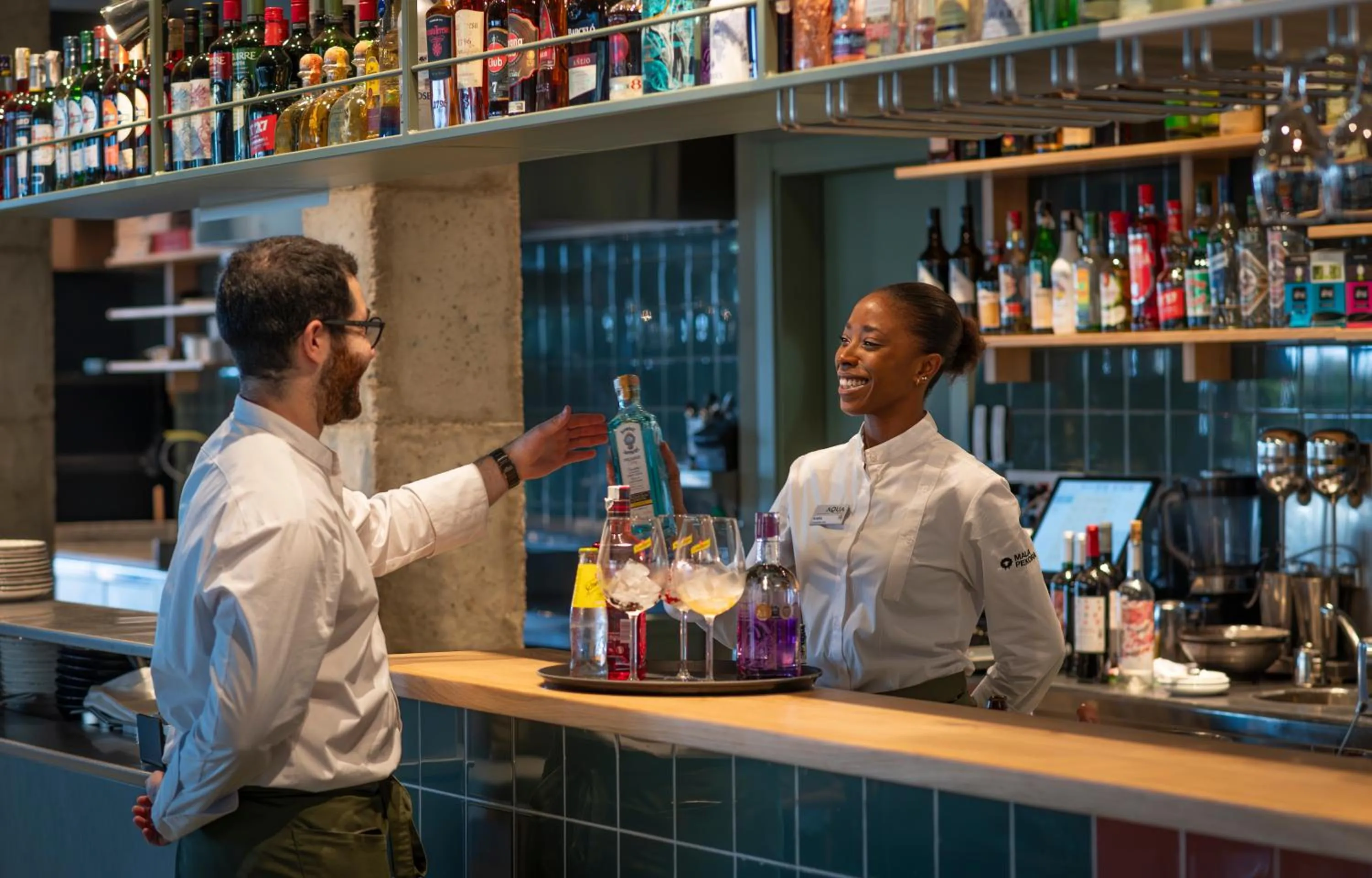 Lounge or bar in AQUA Hotel Promenade & Spa 4Sup