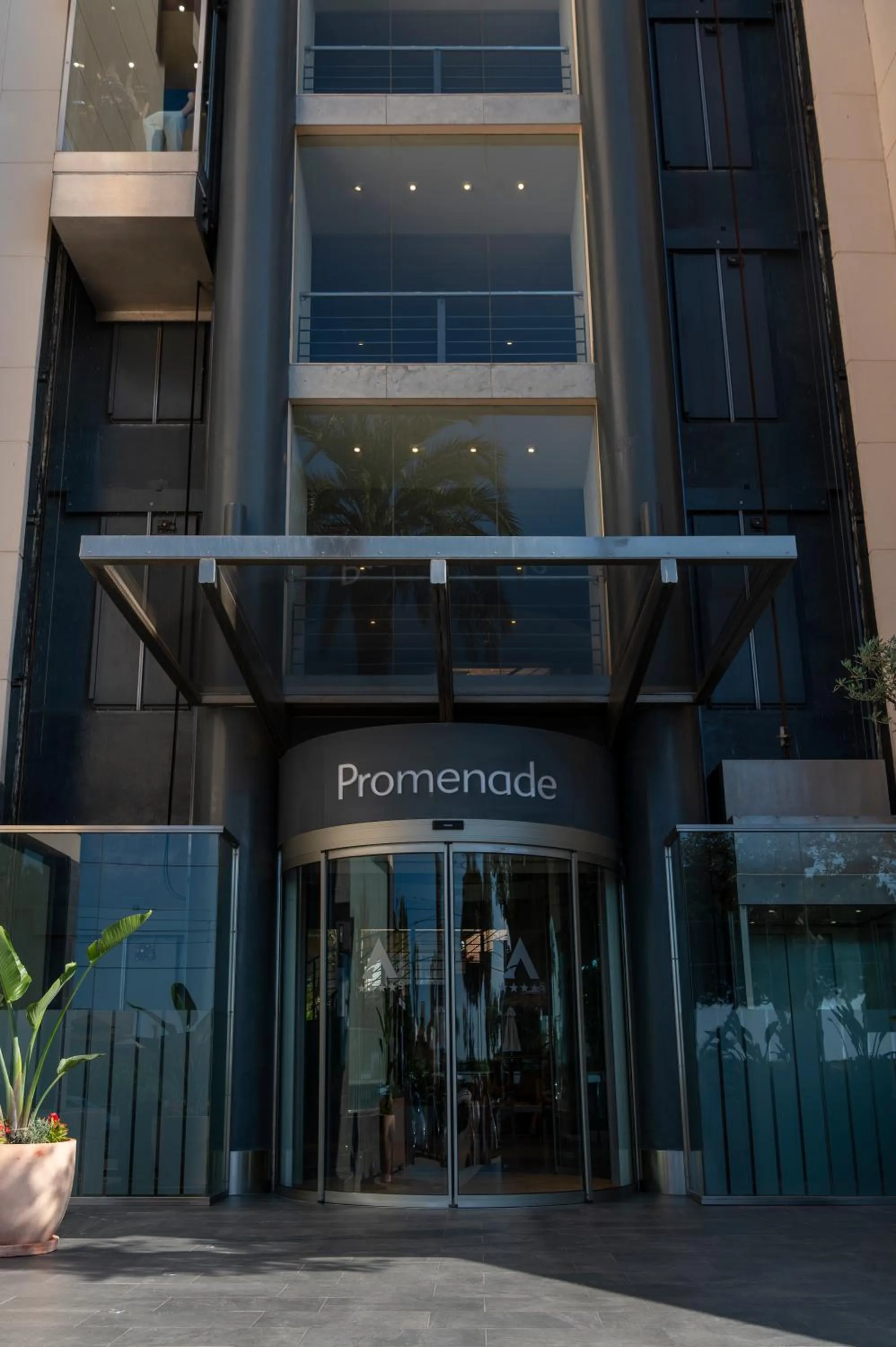 Facade/entrance in AQUA Hotel Promenade & Spa 4Sup