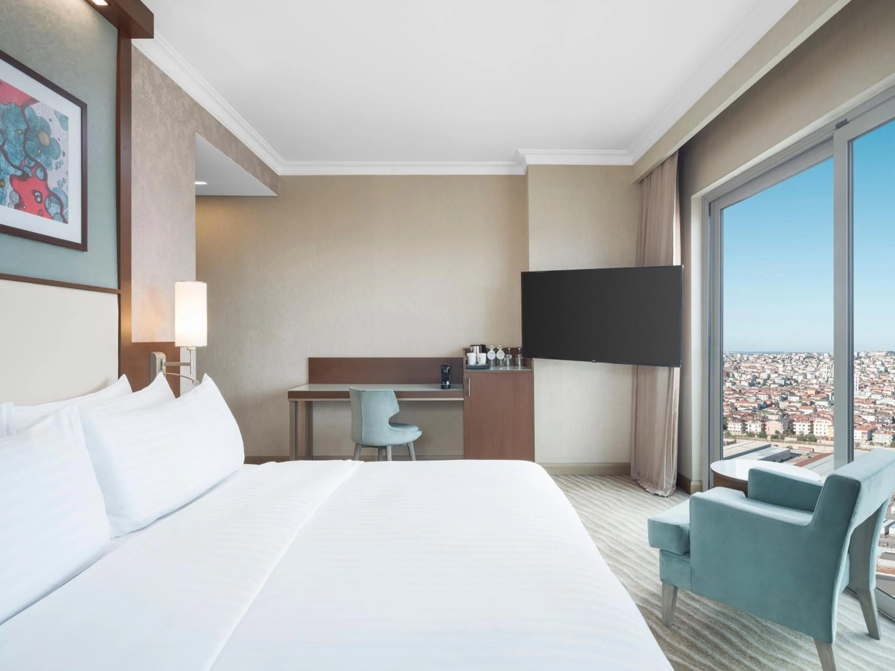 Bedroom, Bed in Selectum City Ataşehir
