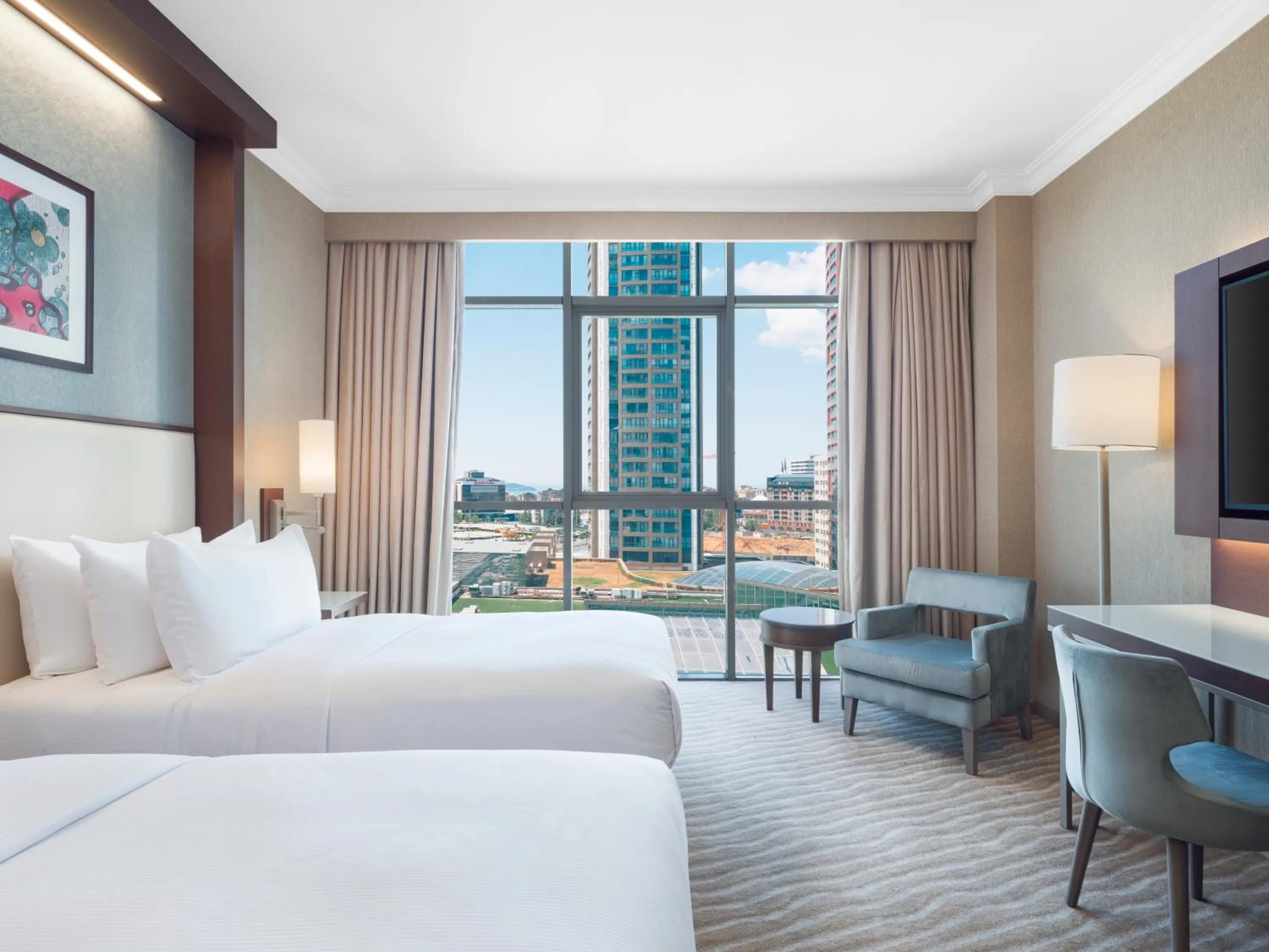 Bedroom, Bed in Selectum City Ataşehir