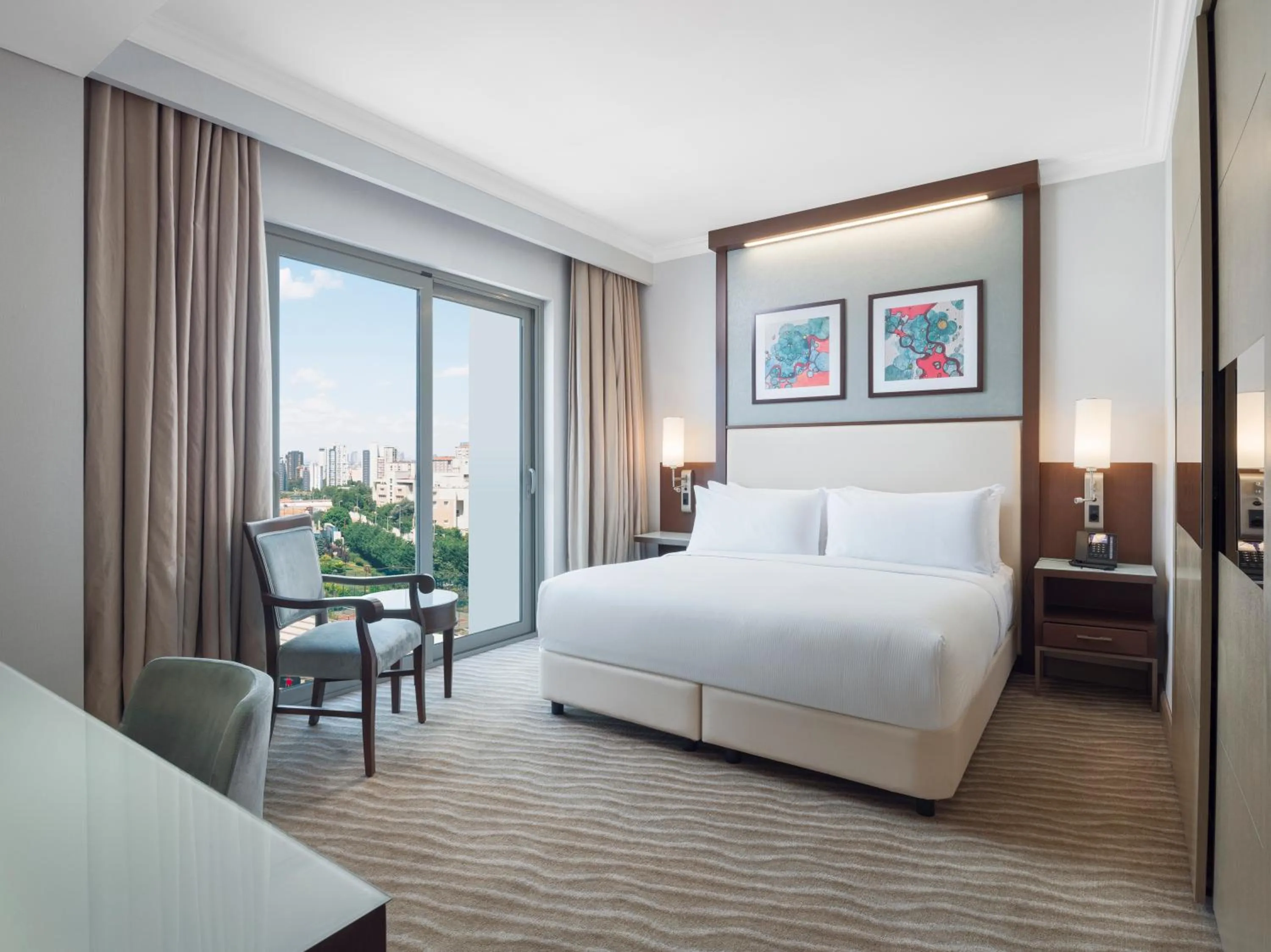 Bedroom, Bed in Selectum City Ataşehir