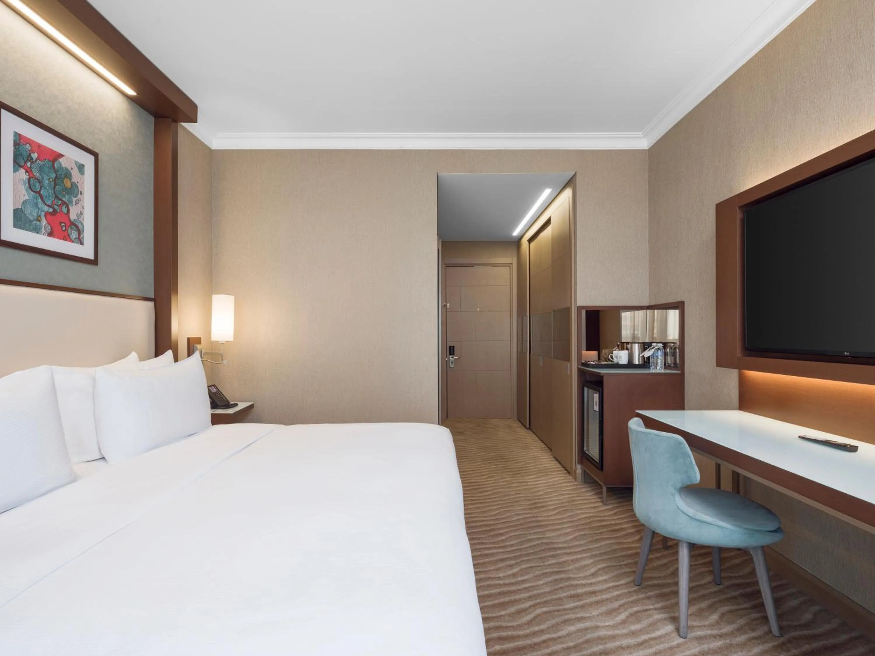 Bedroom, Bed in Selectum City Ataşehir