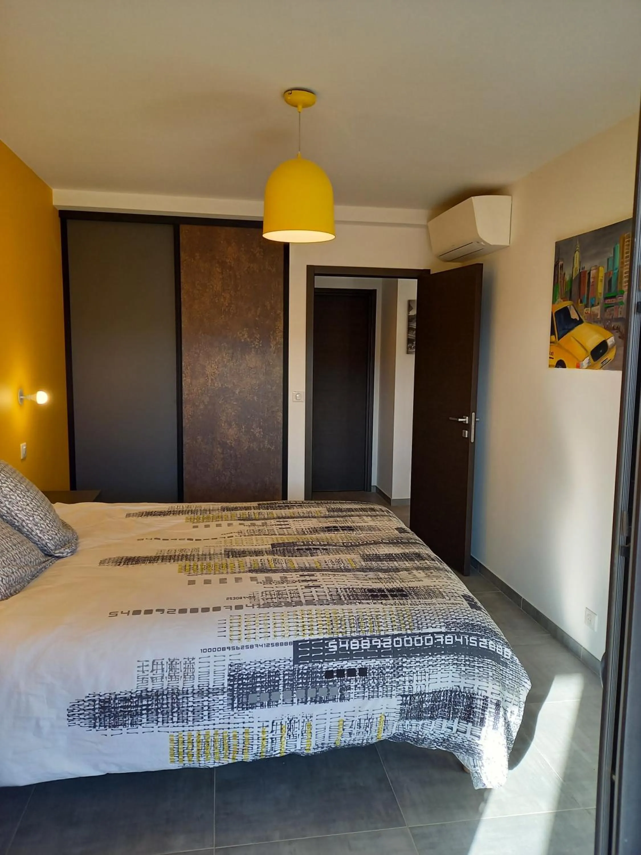 Bedroom, Bed in Domaine de Pacciolello - Porticcio