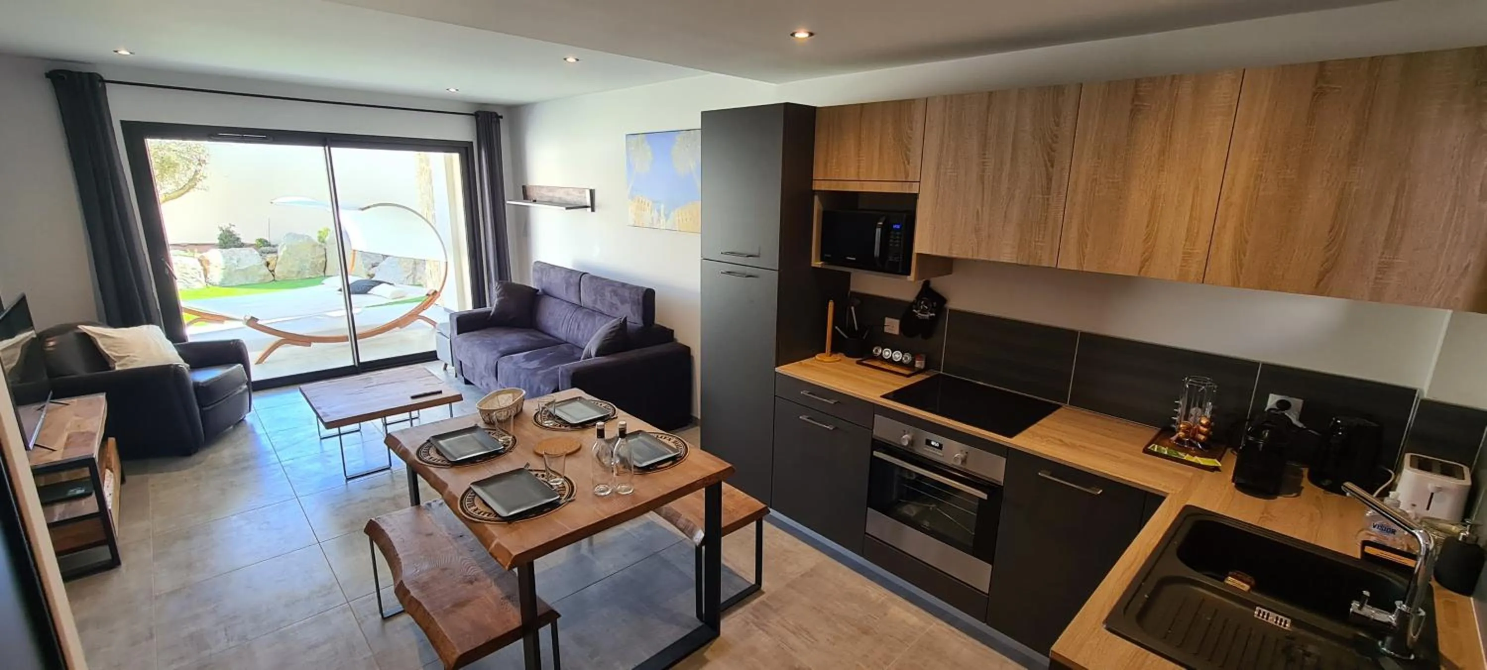 Kitchen or kitchenette in Domaine de Pacciolello - Porticcio