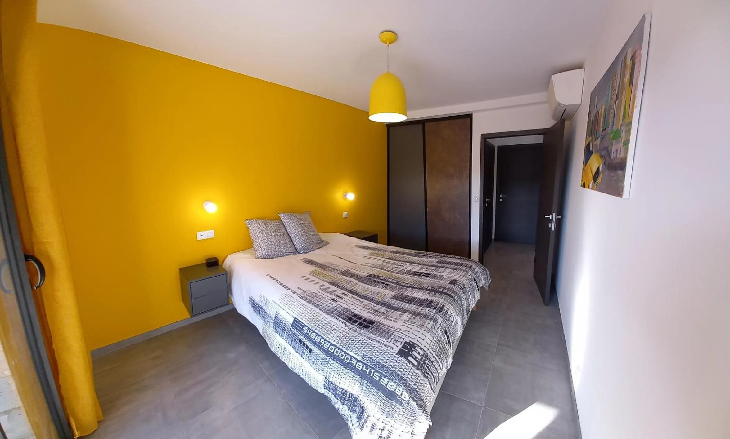 Bedroom, Bed in Domaine de Pacciolello - Porticcio