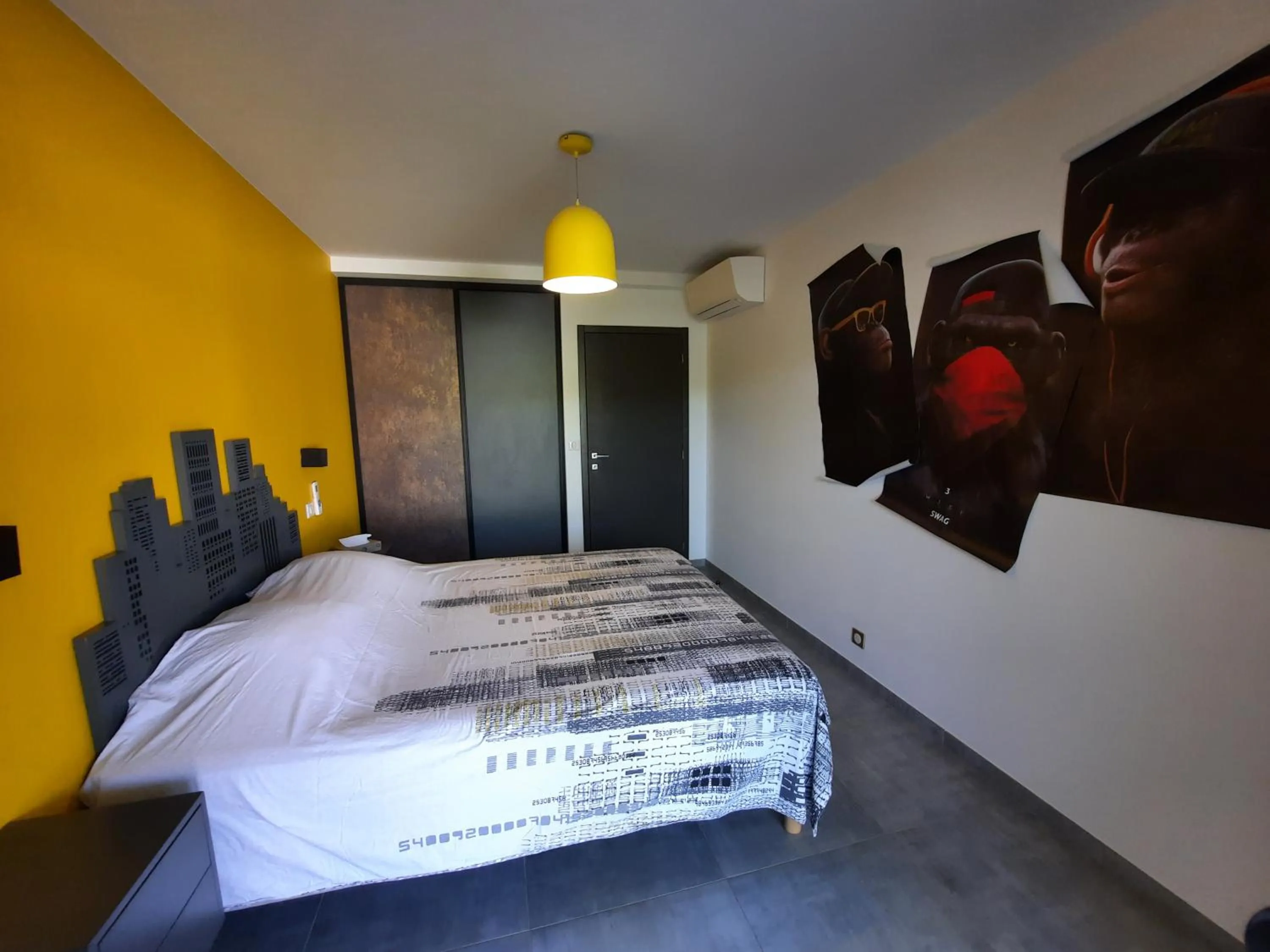 Bedroom, Bed in Domaine de Pacciolello - Porticcio