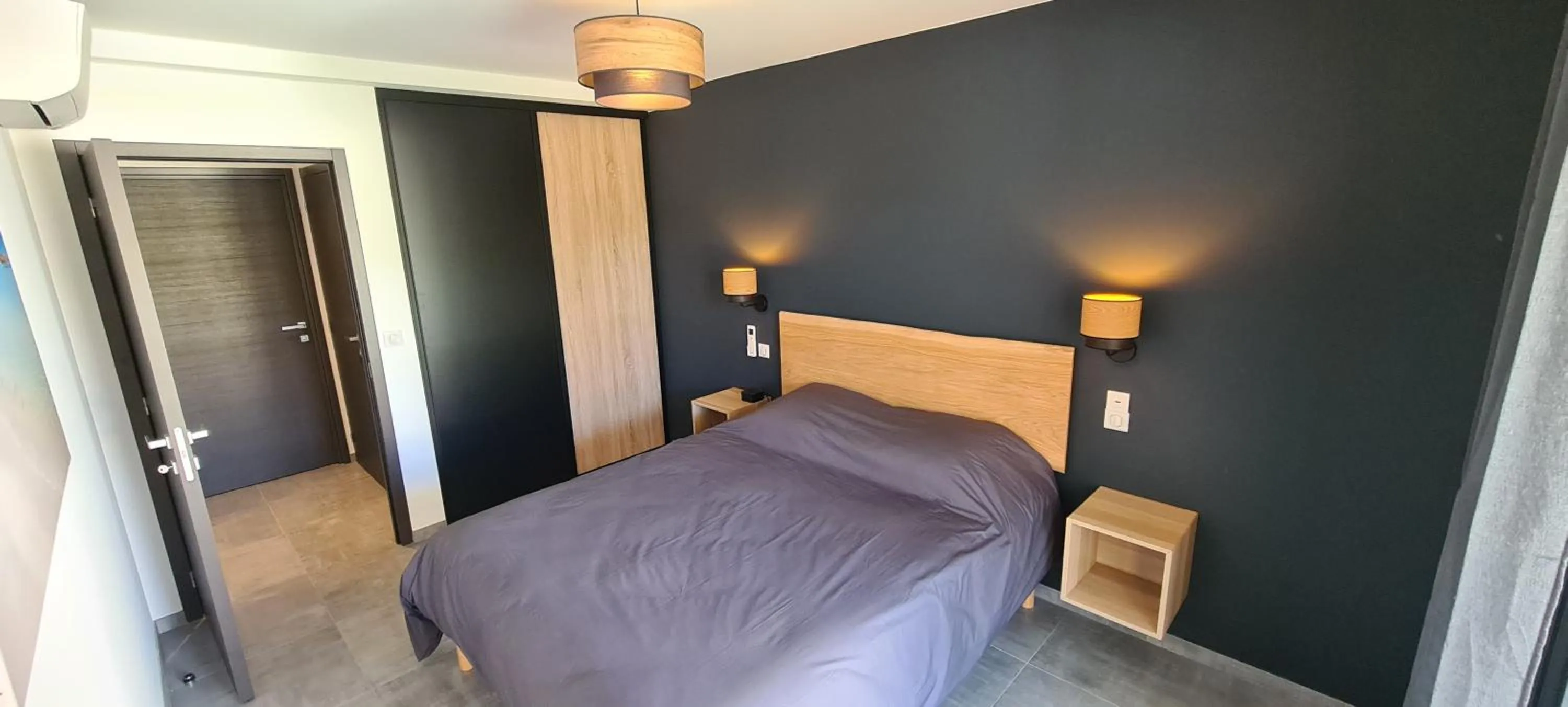 Bedroom, Bed in Domaine de Pacciolello - Porticcio