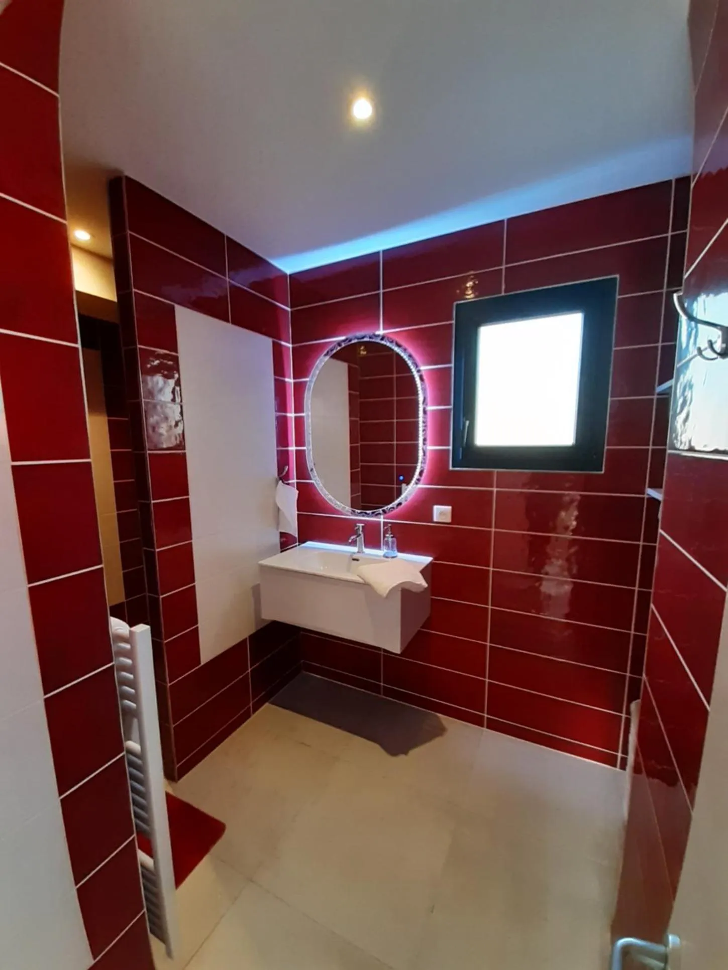 Bathroom, Bed in Domaine de Pacciolello - Porticcio