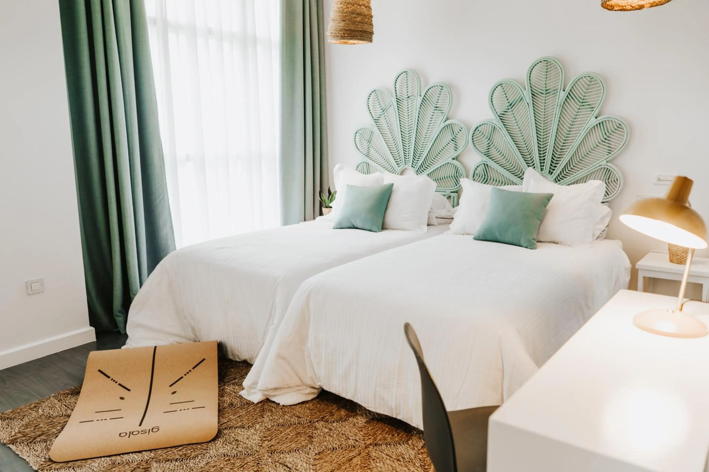 Bed in Hotel Mar Azul & Surf