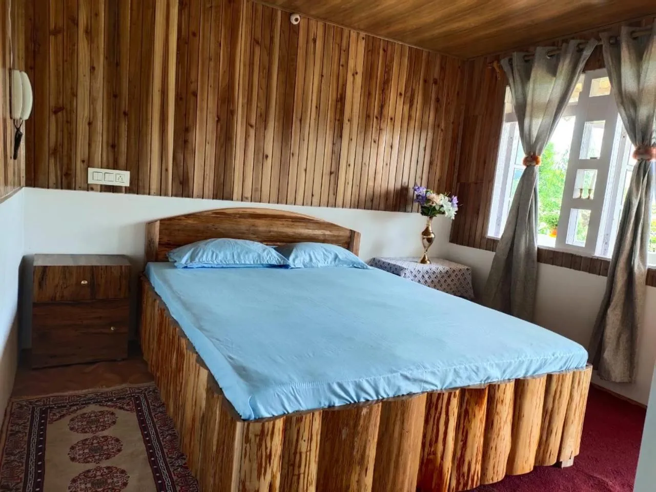 Bed in Boho Homestay, Rangbhang