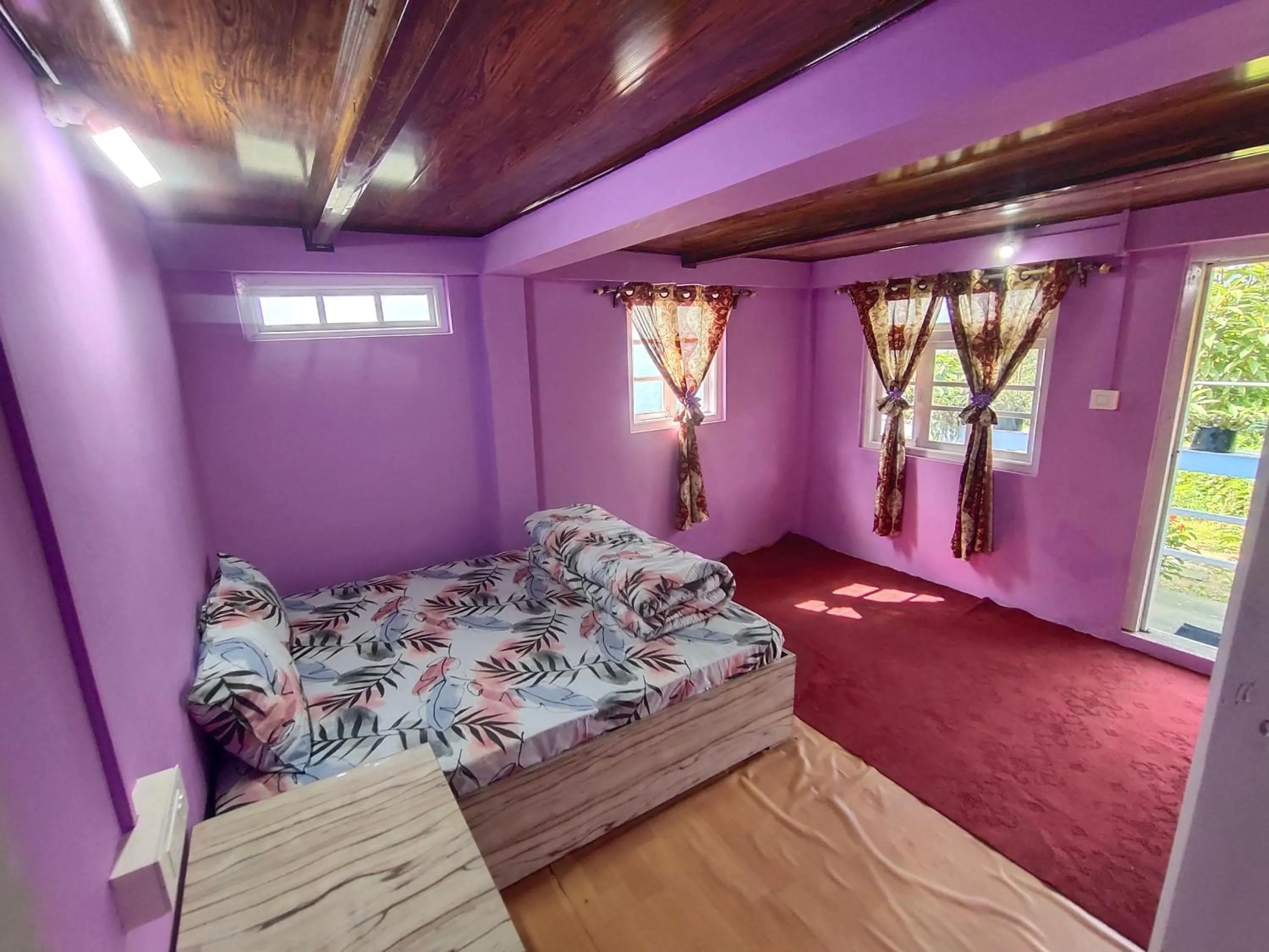 Bed in Boho Homestay, Rangbhang