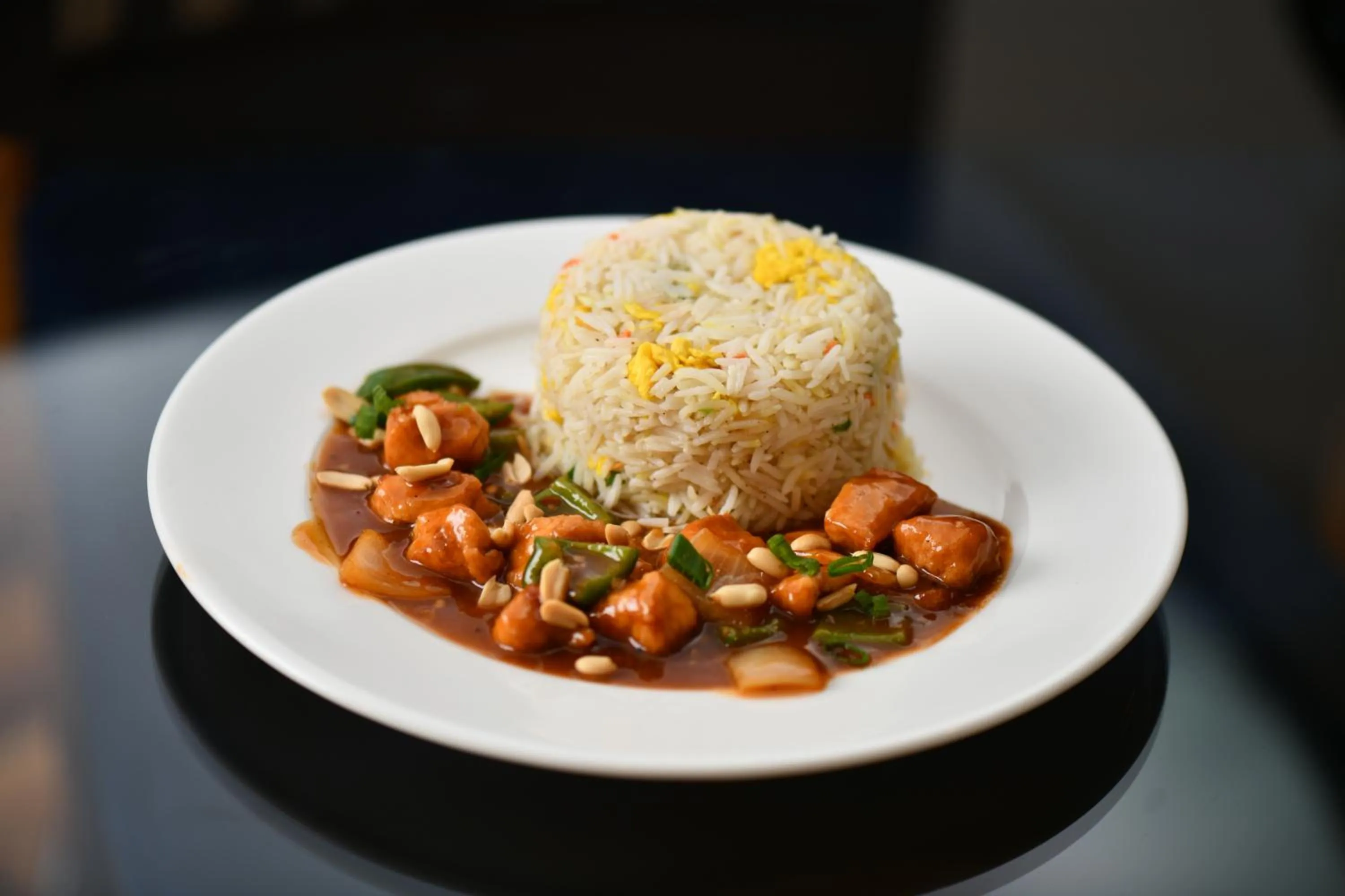 Food close-up in Royal Regency Hotel
