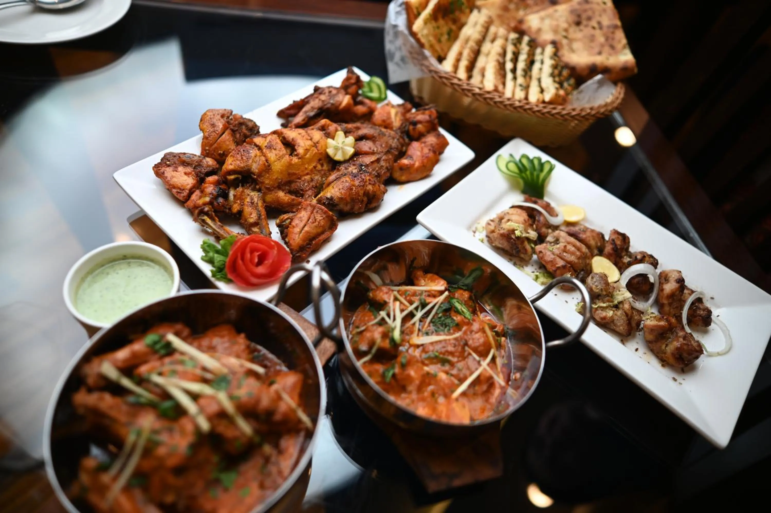Food close-up in Royal Regency Hotel