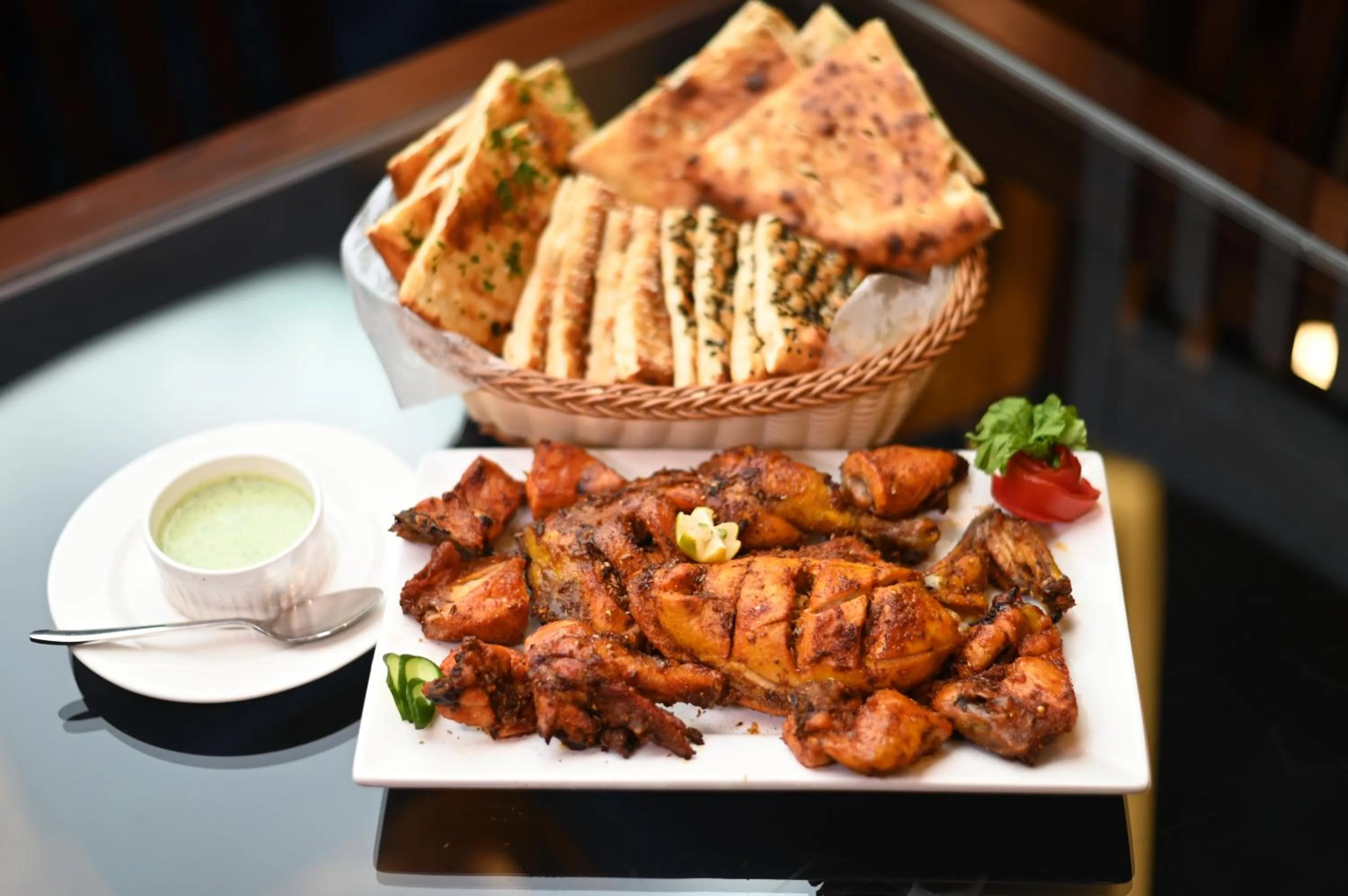 Food close-up in Royal Regency Hotel