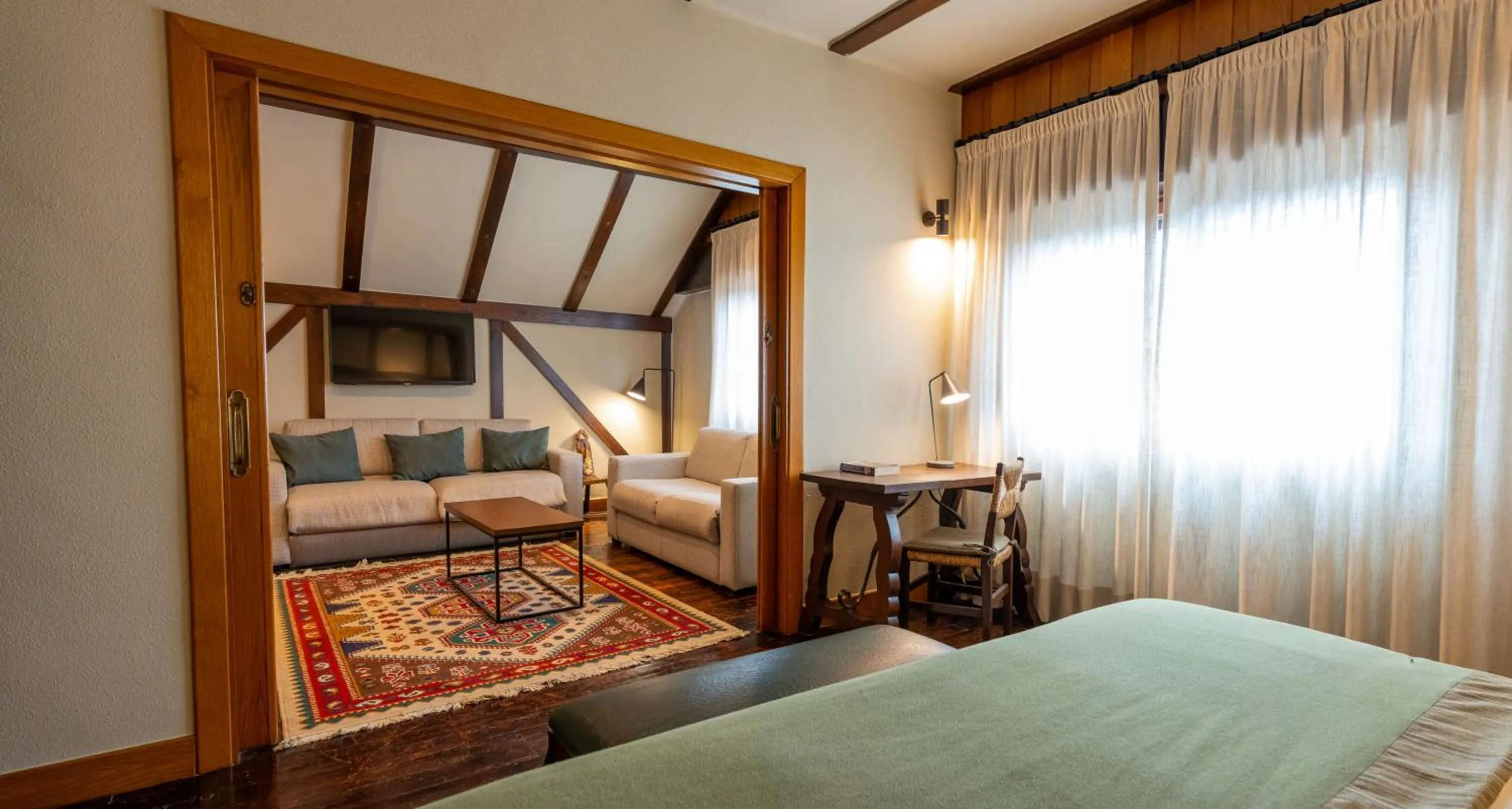 Bed in Hotel Alcazar Irun