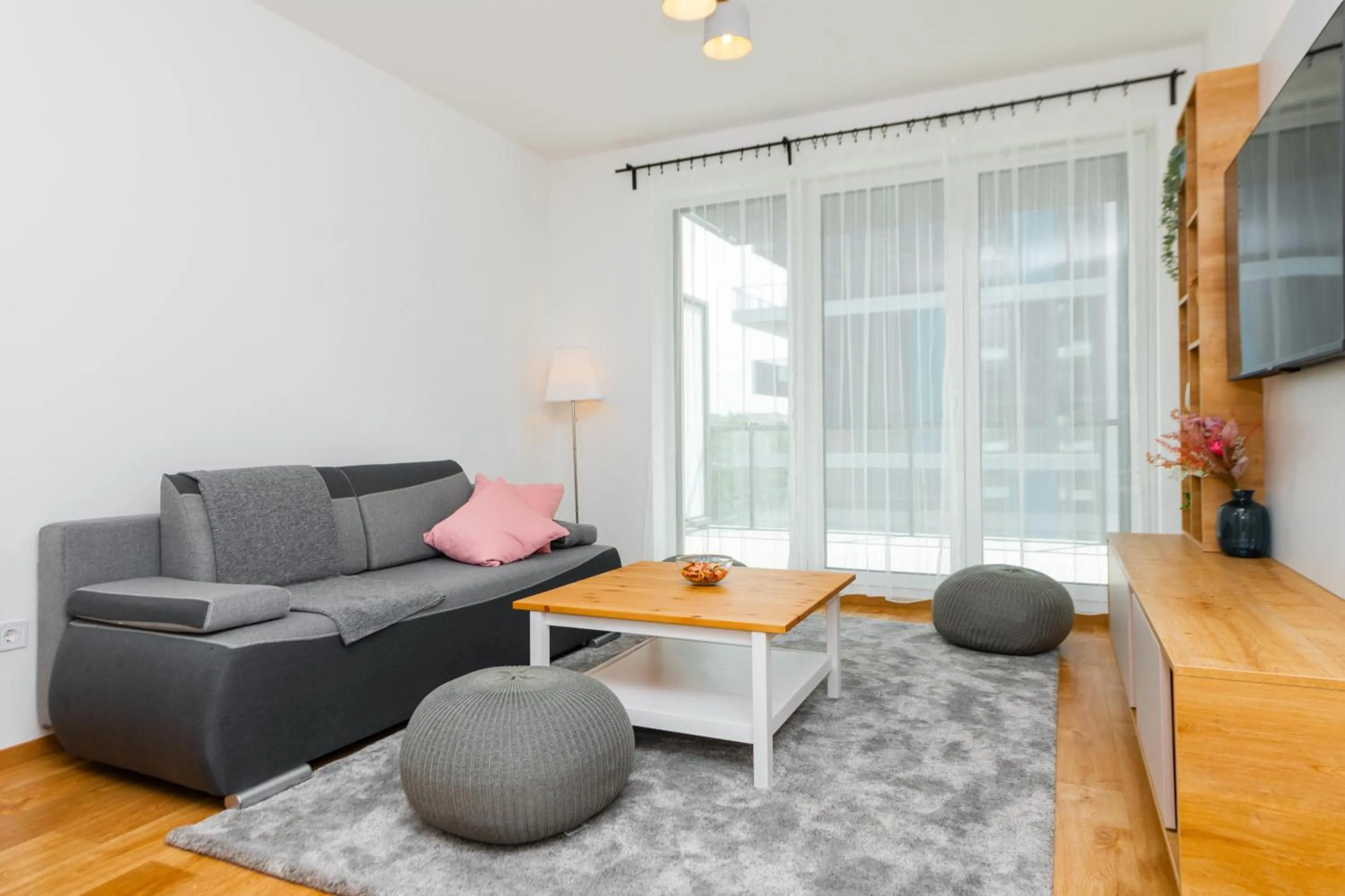 TV and multimedia in WaterFront City Apartments by FirstHost