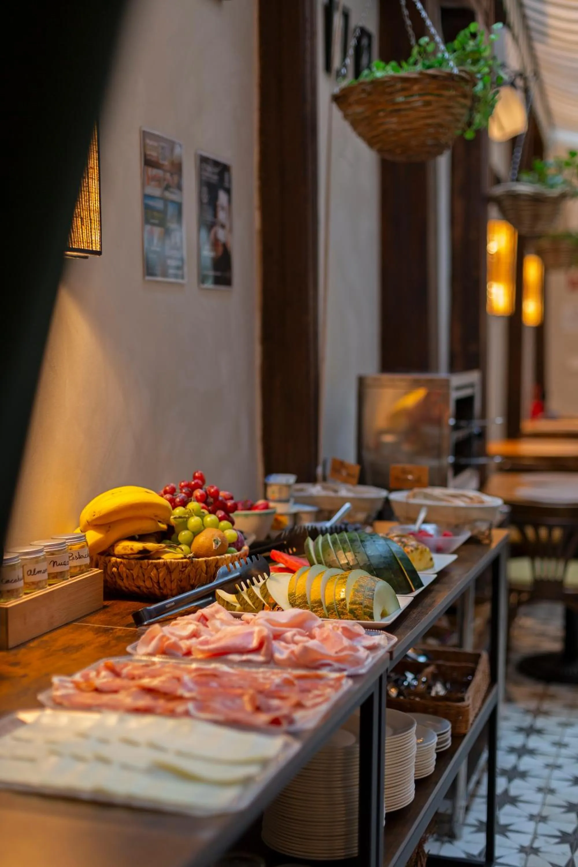 Buffet breakfast in Hospedium Hotel La Farm