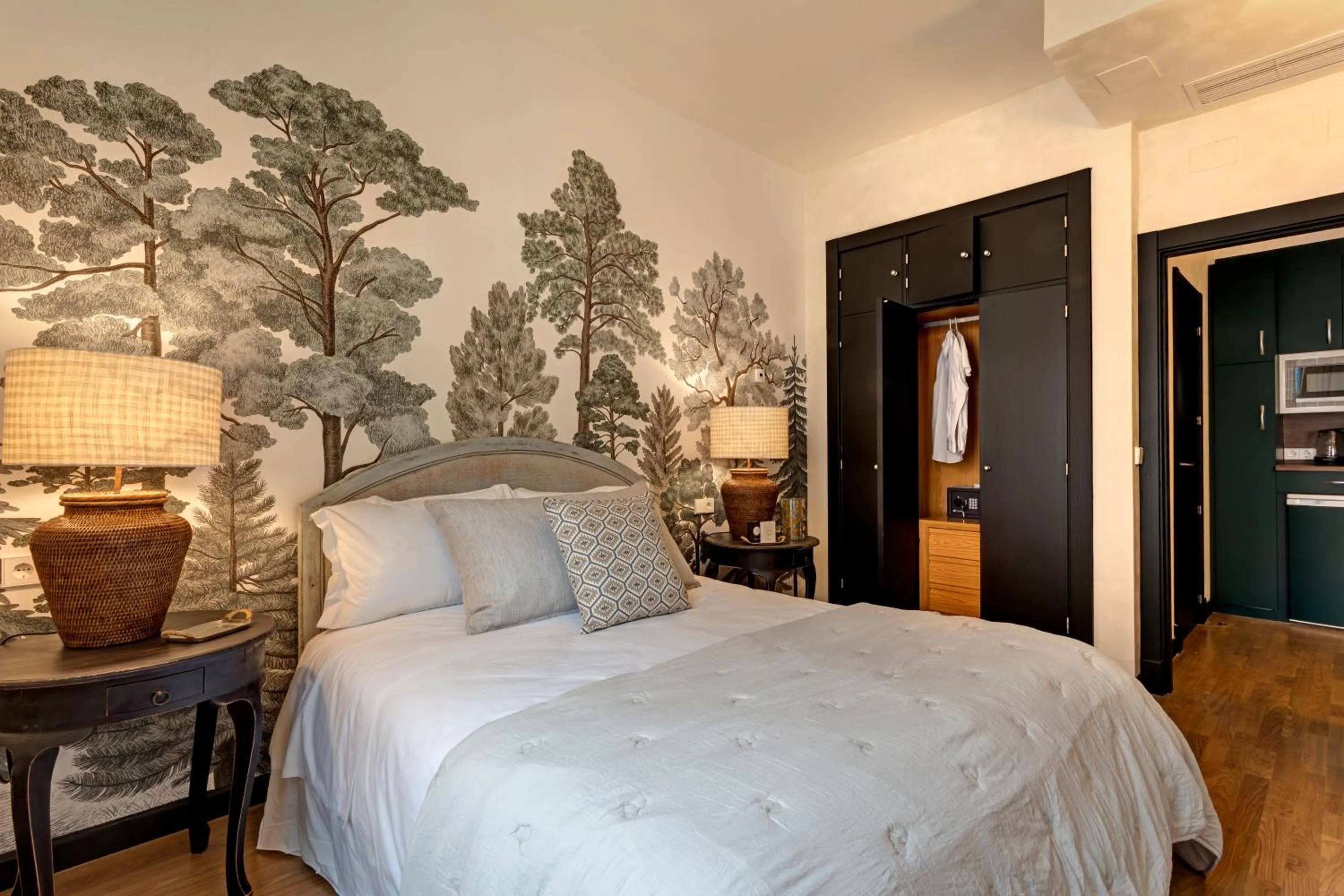 Bed in Hospedium Hotel La Farm