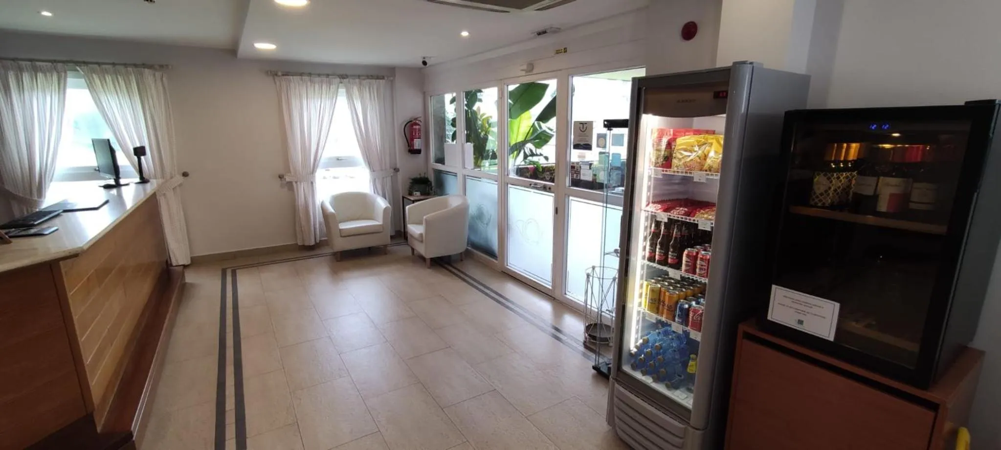 Lobby or reception in Hotel Parking Miradoiro de Belvís