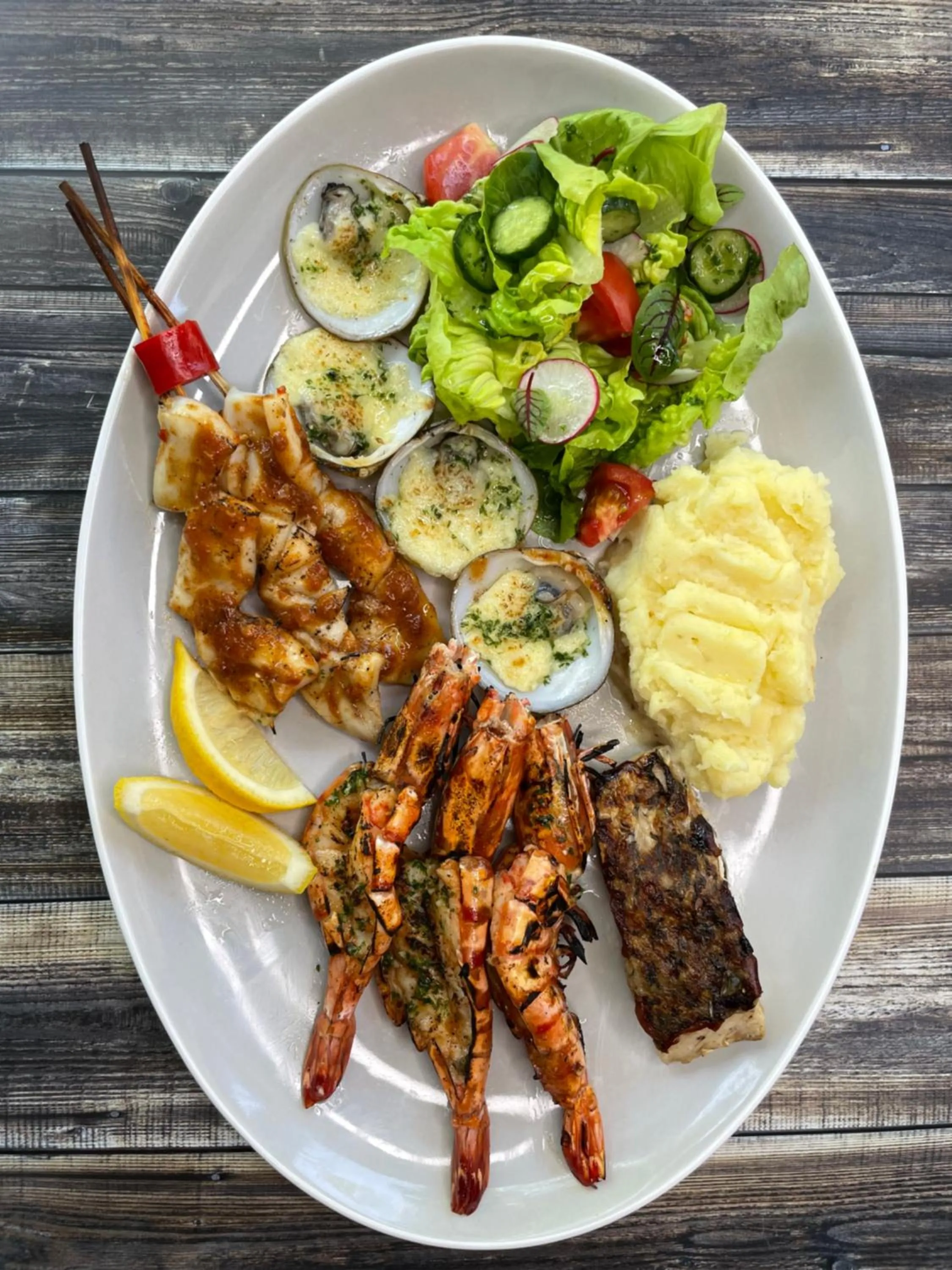 Food in Marine Bay Sanur