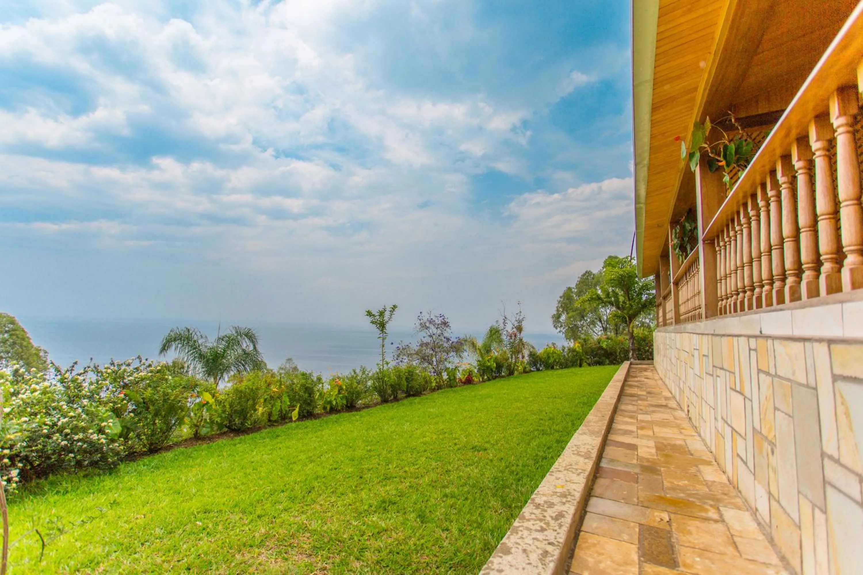 Garden in Nirvana Heights Hotel