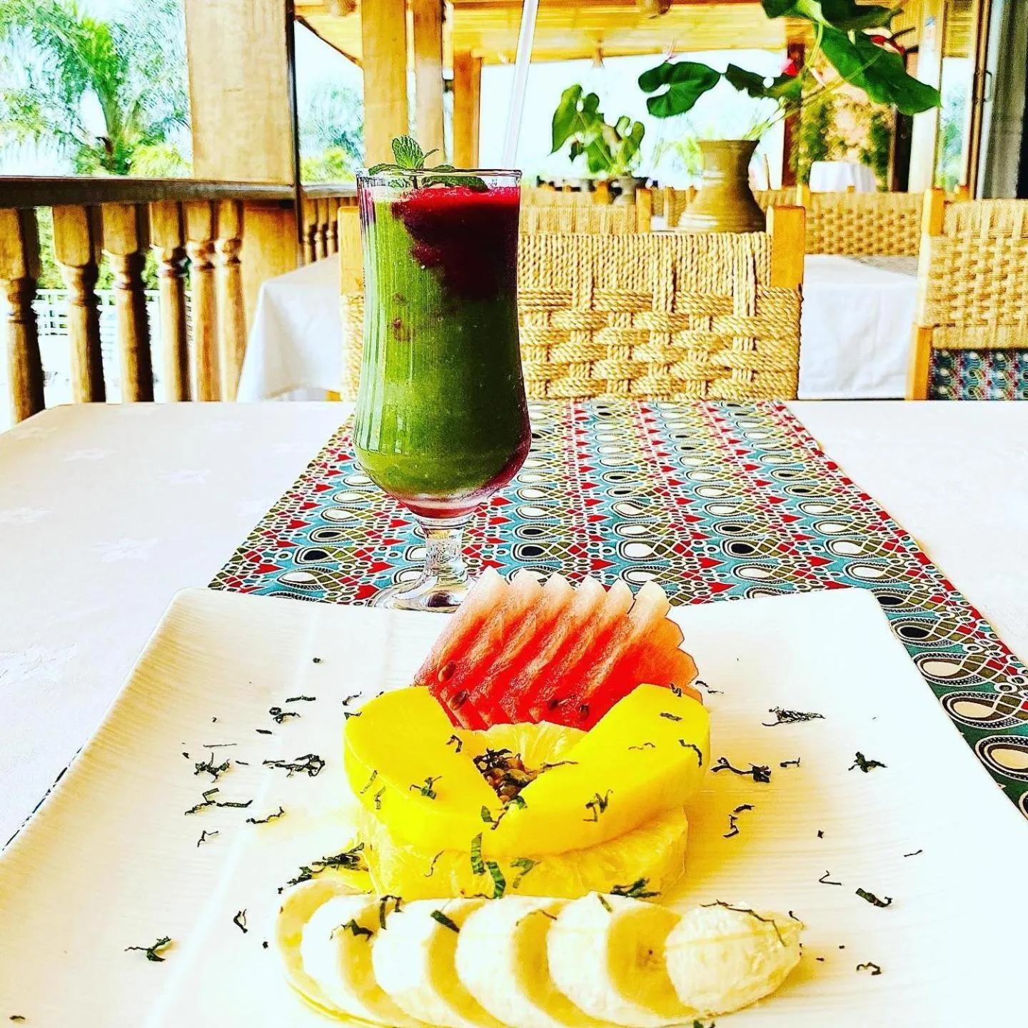 Breakfast in Nirvana Heights Hotel