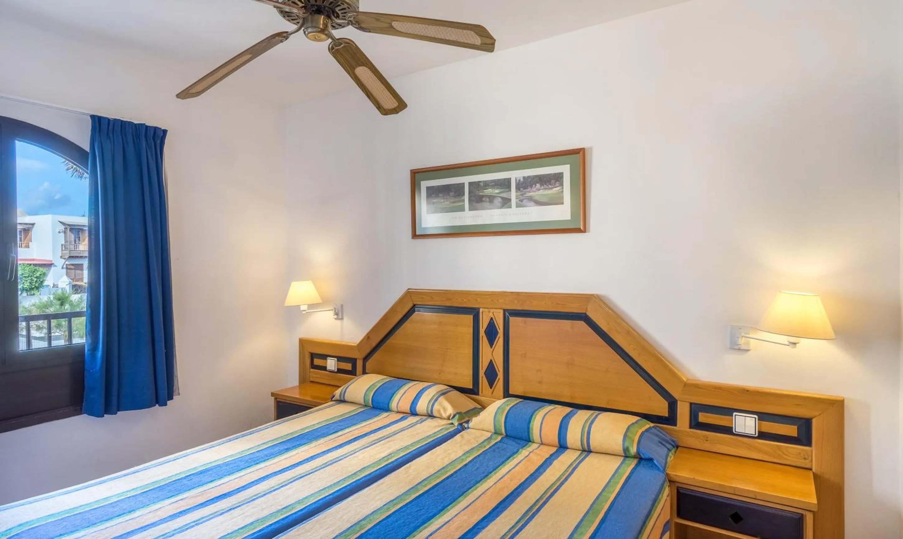 Bedroom, Bed in BLUESEA Costa Teguise Gardens