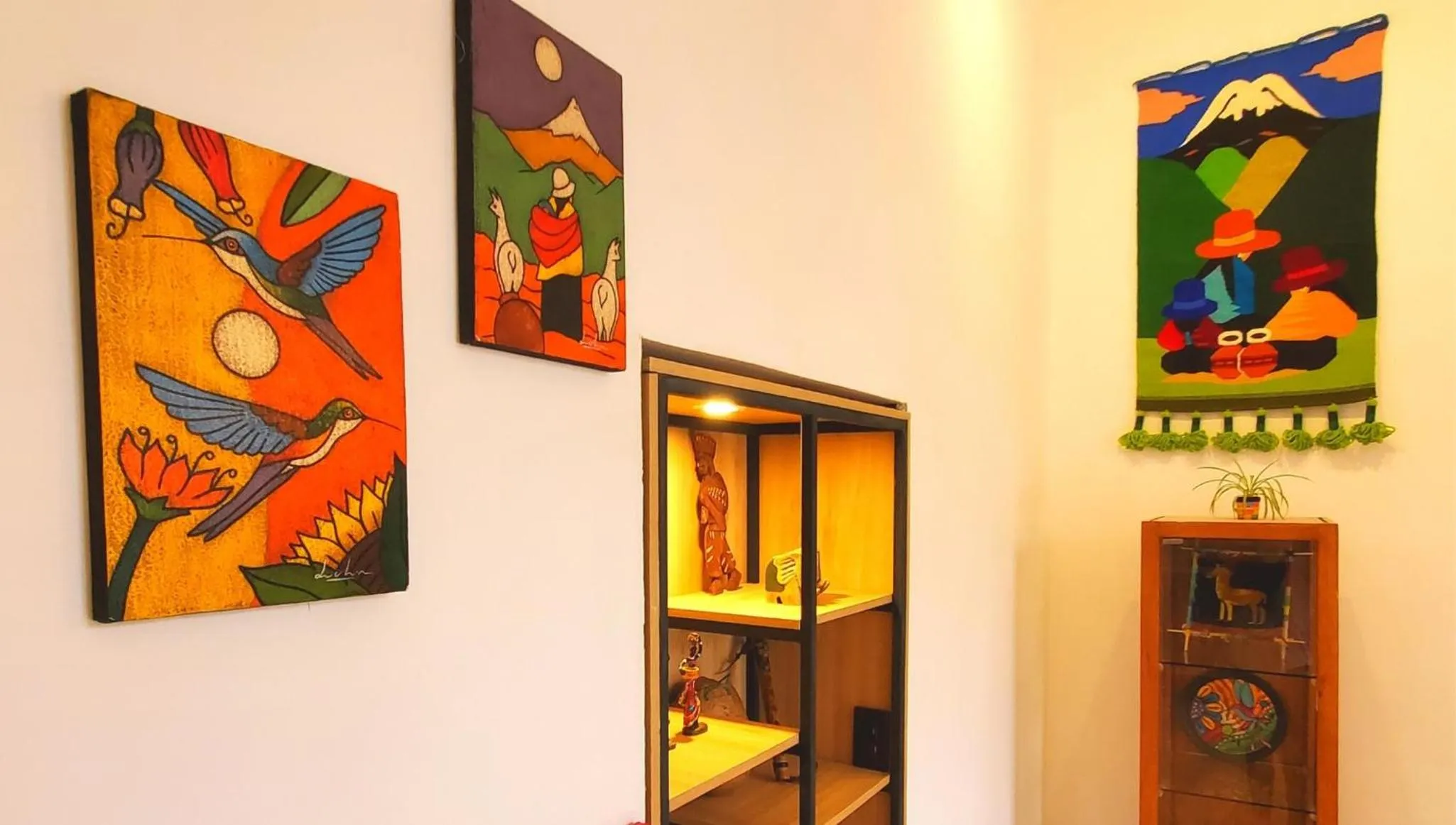 Decorative detail in Hotel Inti Quito