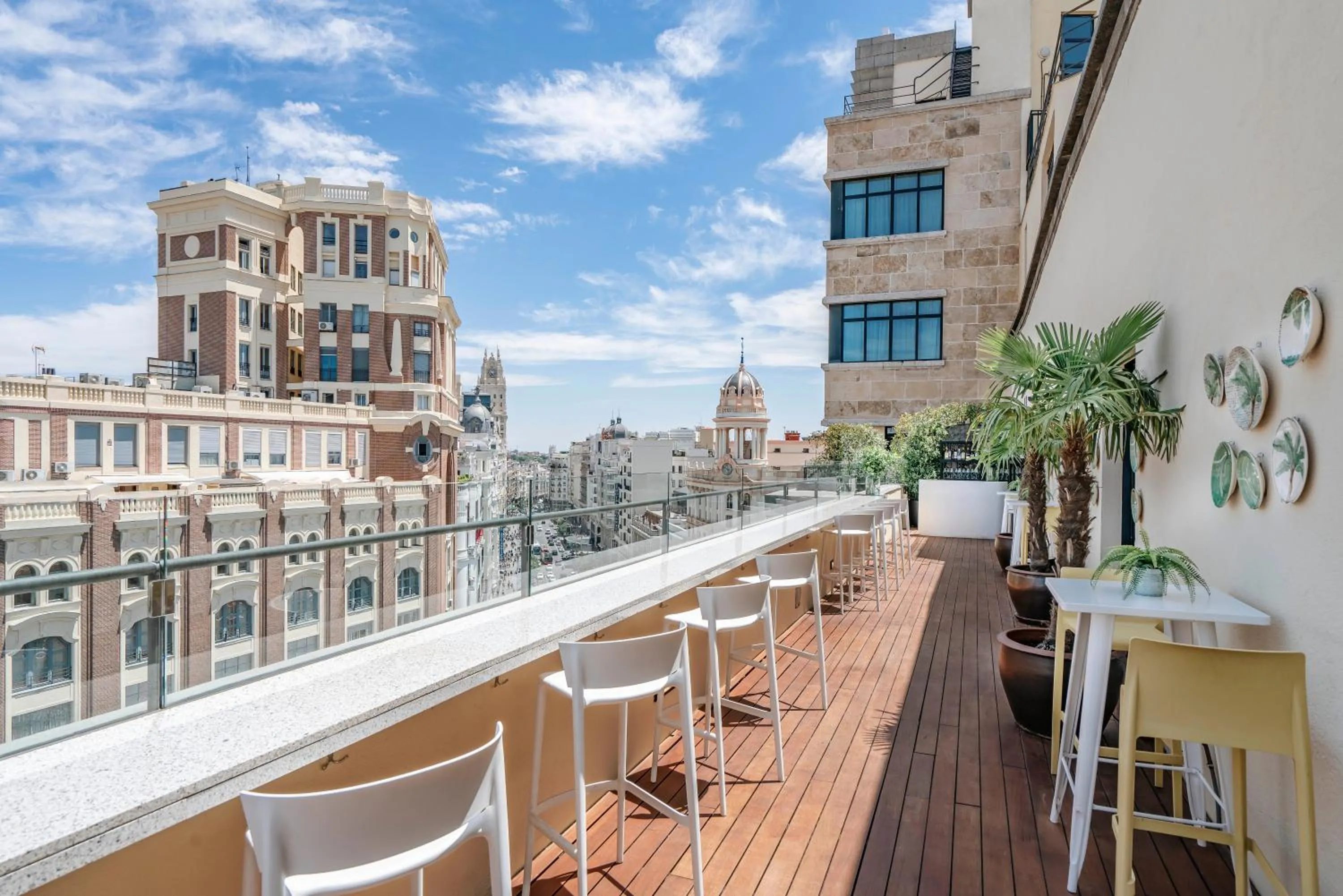 City view in Vincci Capitol