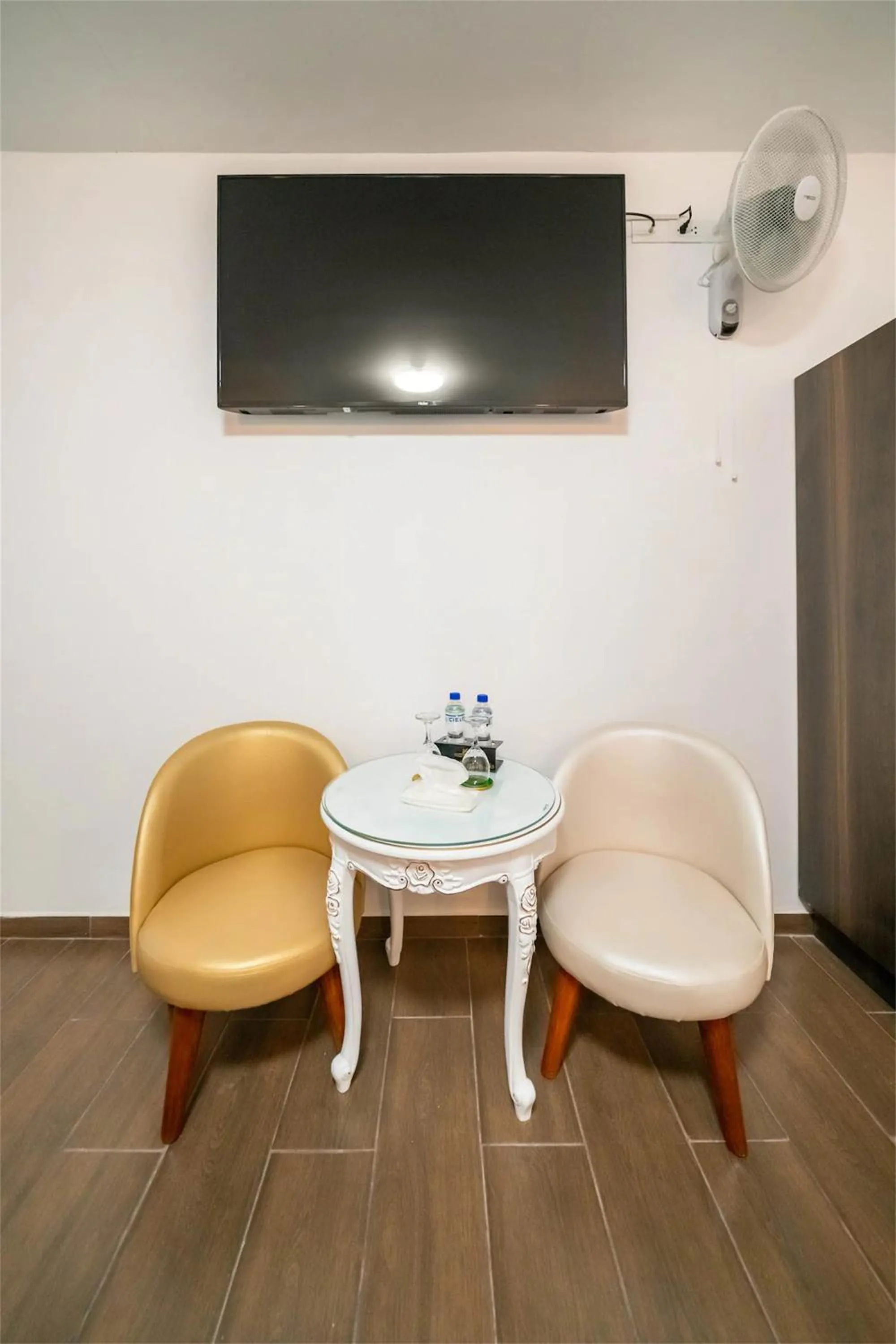 Seating area in Manantial Hostal No.004