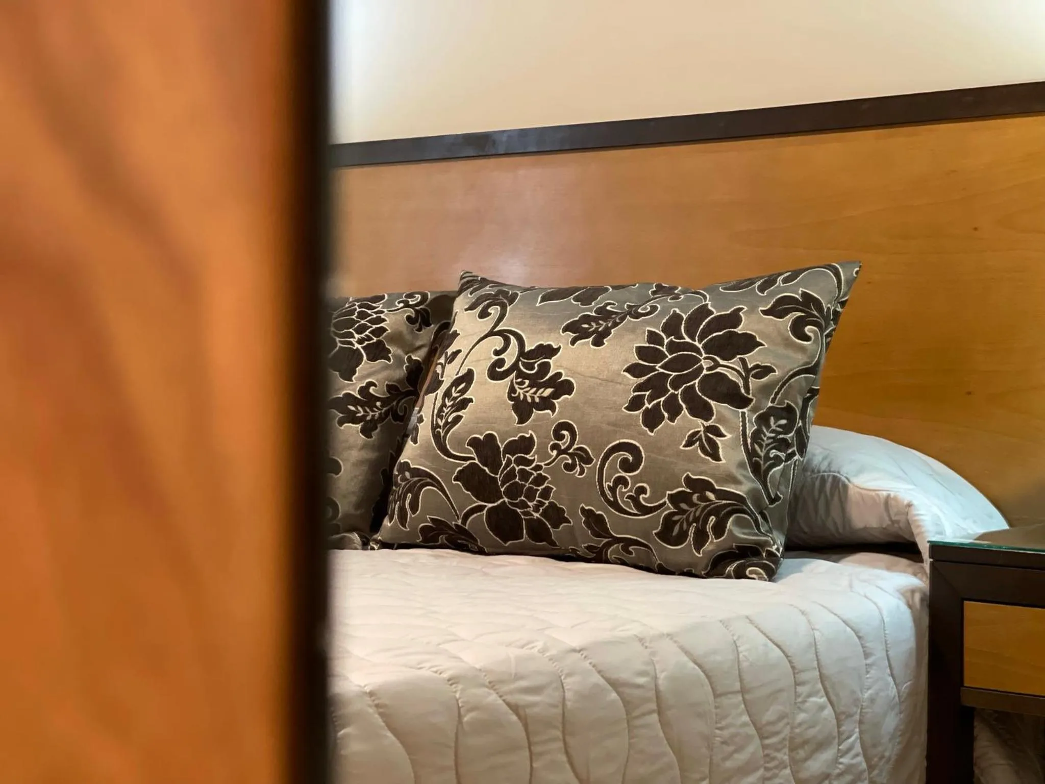 Bed in Aparthotel Arenteiro