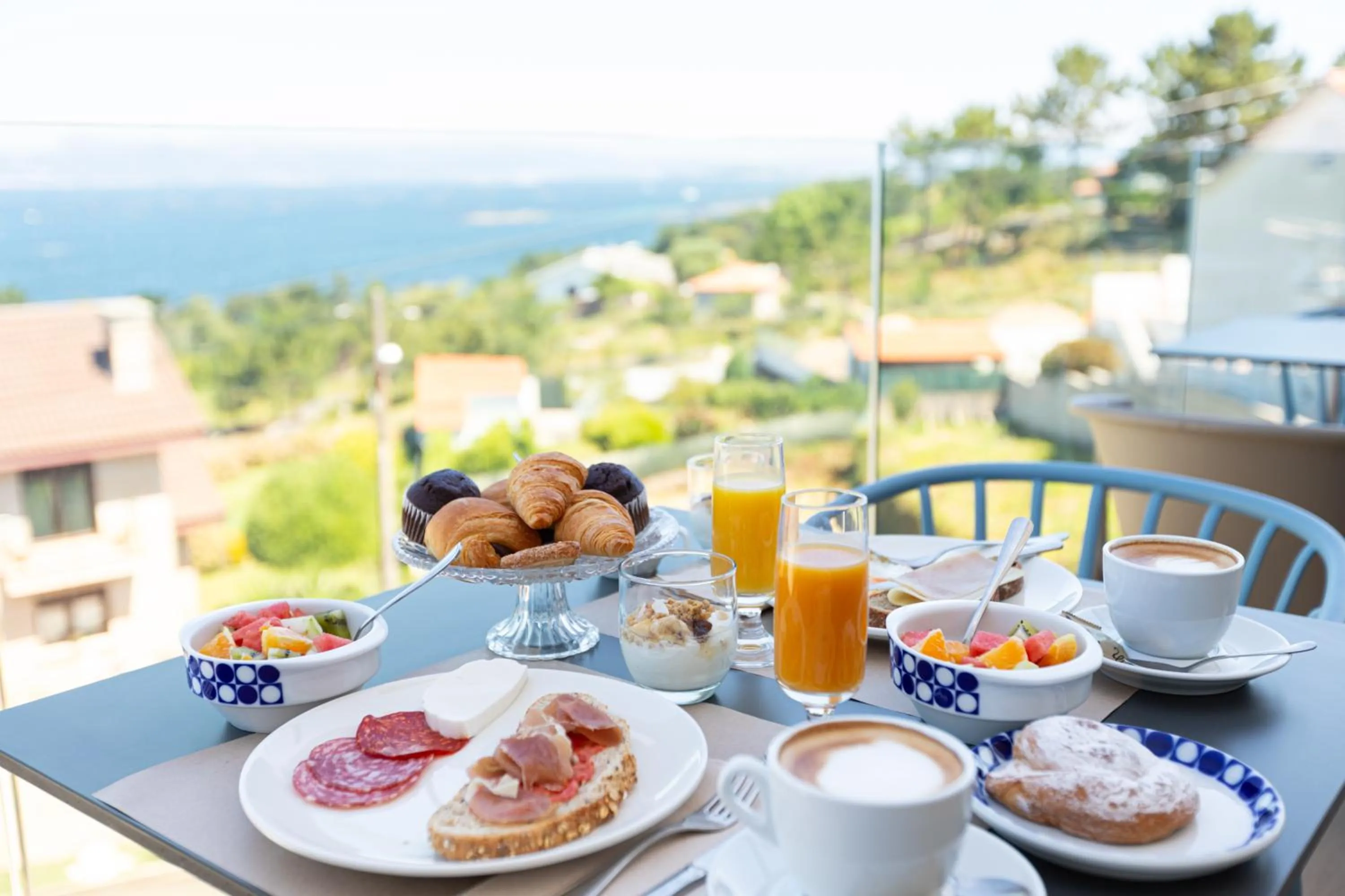 Breakfast in Hotel Mirador Ría de Arosa