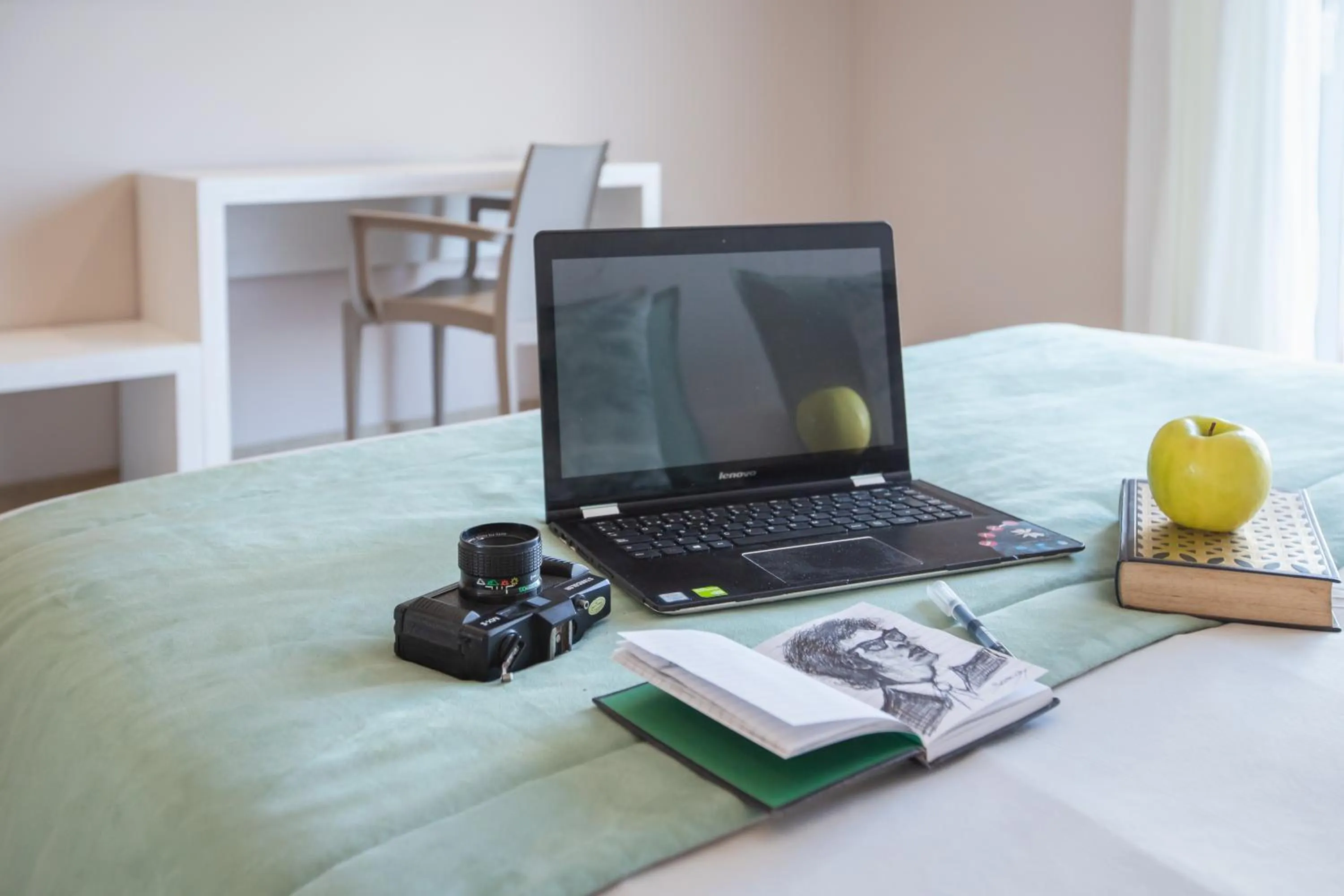 Decorative detail, Bed in Hotel Mirador Ría de Arosa