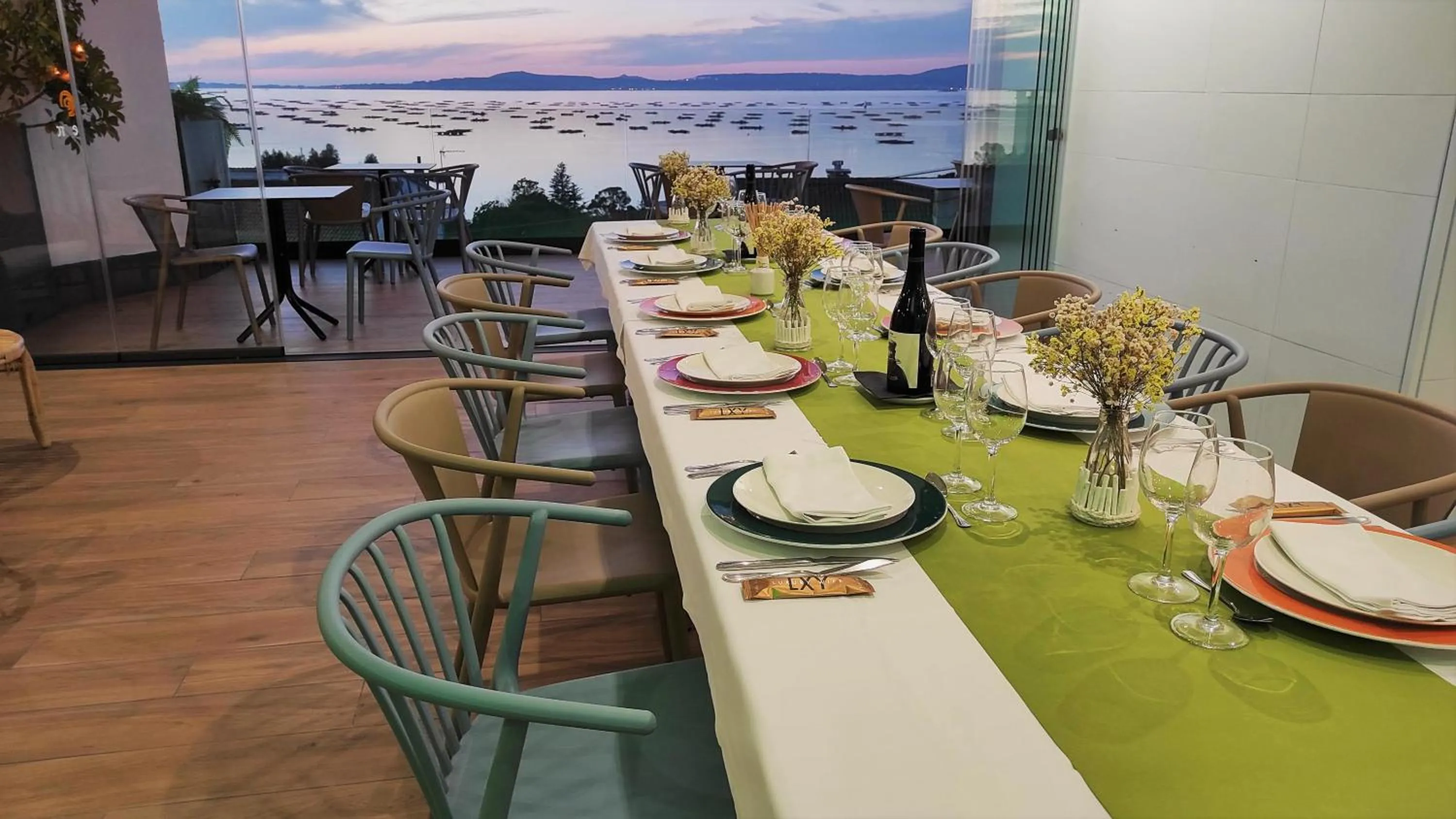 Restaurant/places to eat in Hotel Mirador Ría de Arosa