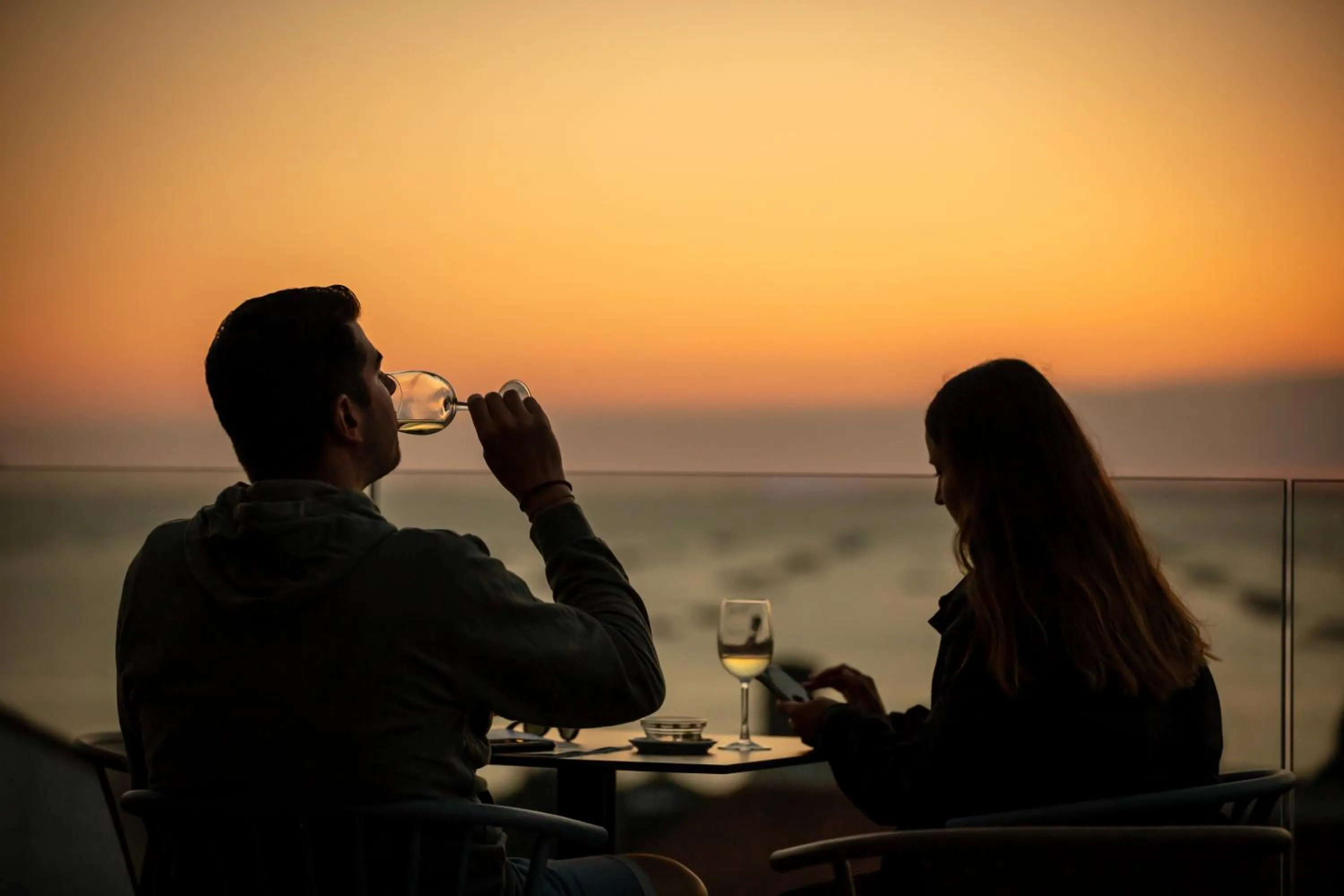 Sea view in Hotel Mirador Ría de Arosa