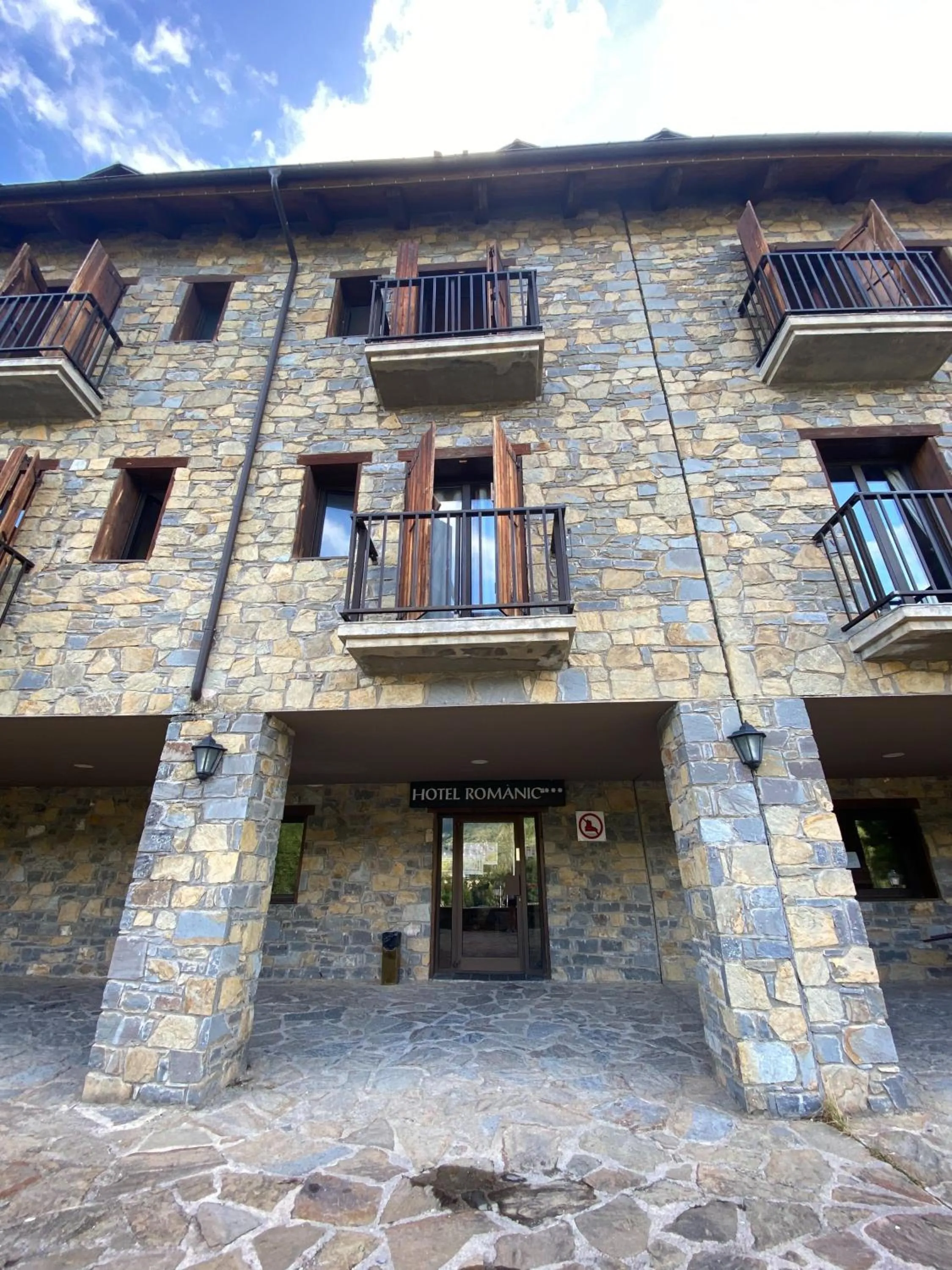 Property building in Hotel Romànic