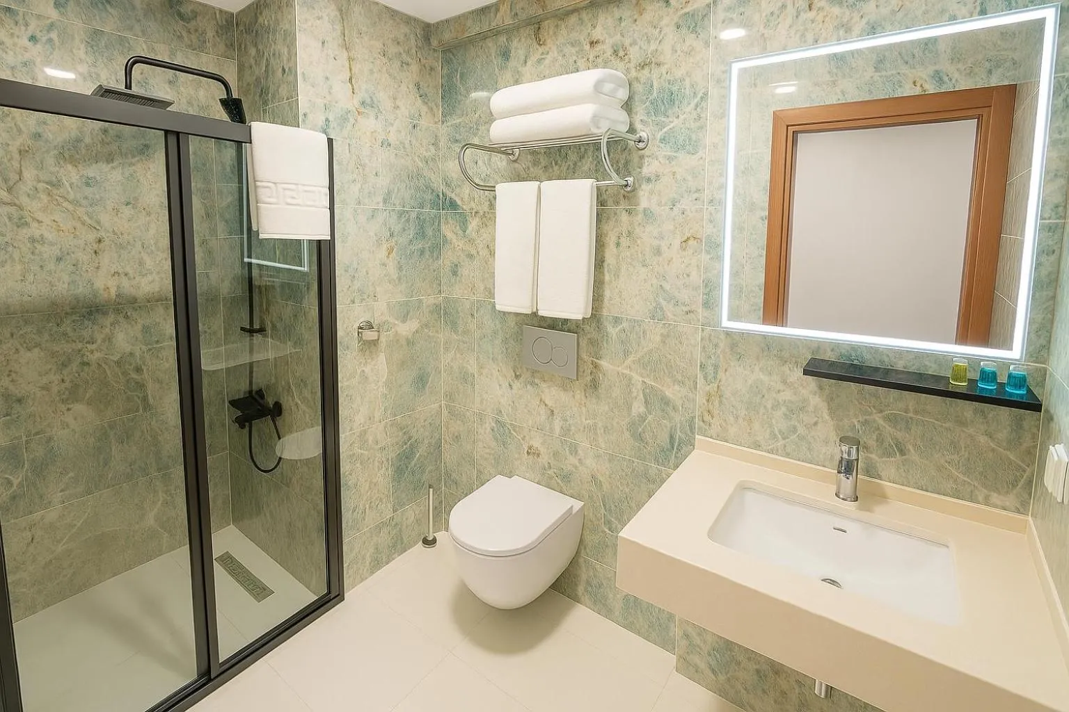 Shower in Istanbul Midpoint Hotel