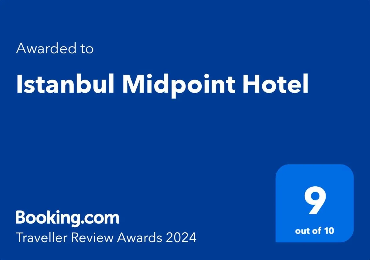 Certificate/Award in Istanbul Midpoint Hotel