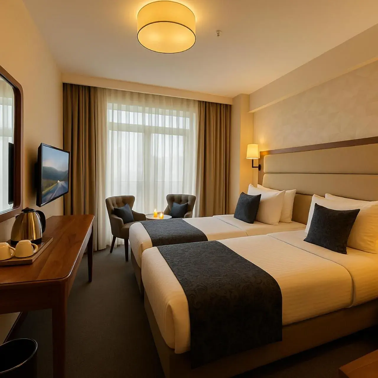 Standard Double Room in Istanbul Midpoint Hotel Standard Double Room in Istanbul Midpoint Hotel