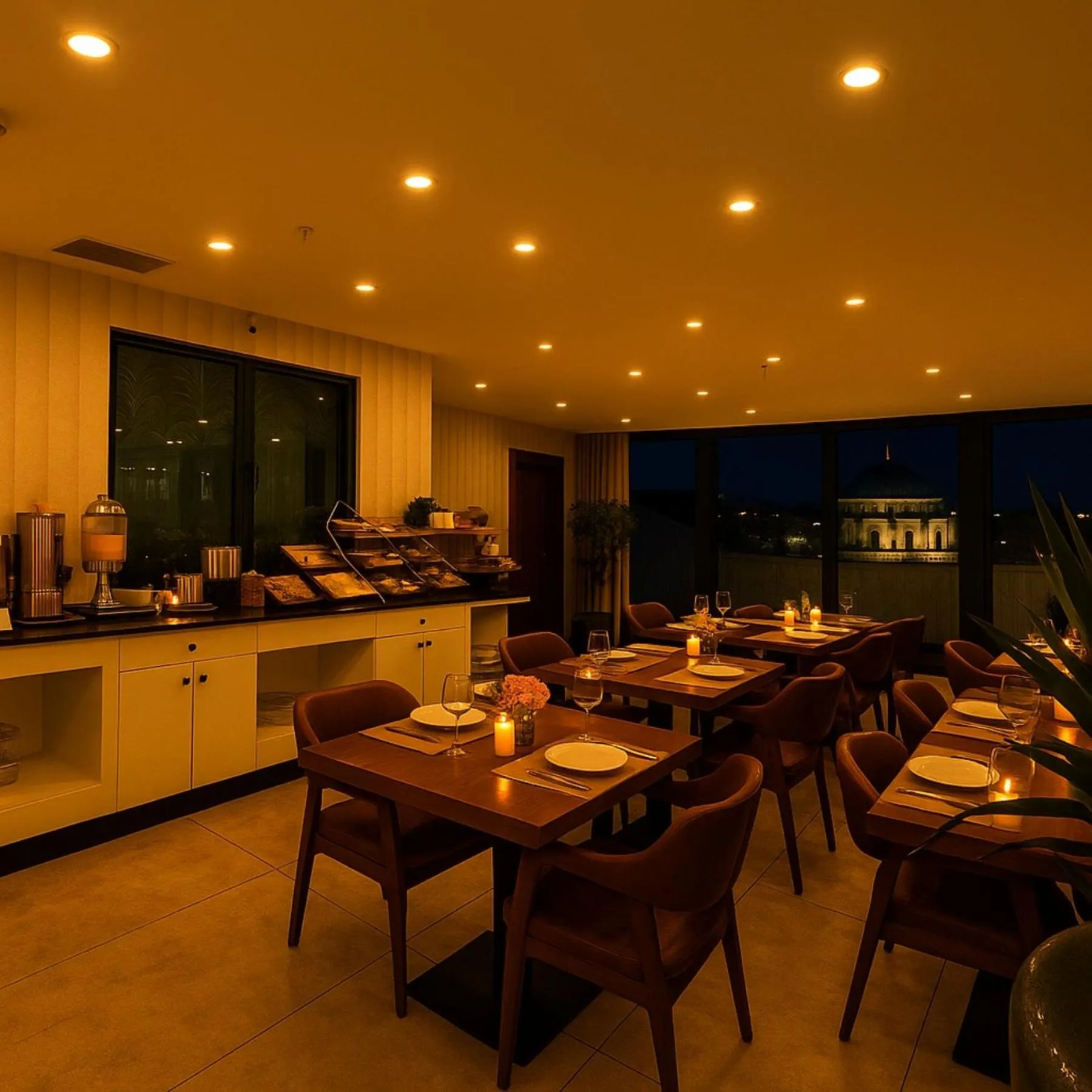 Restaurant/places to eat in Istanbul Midpoint Hotel